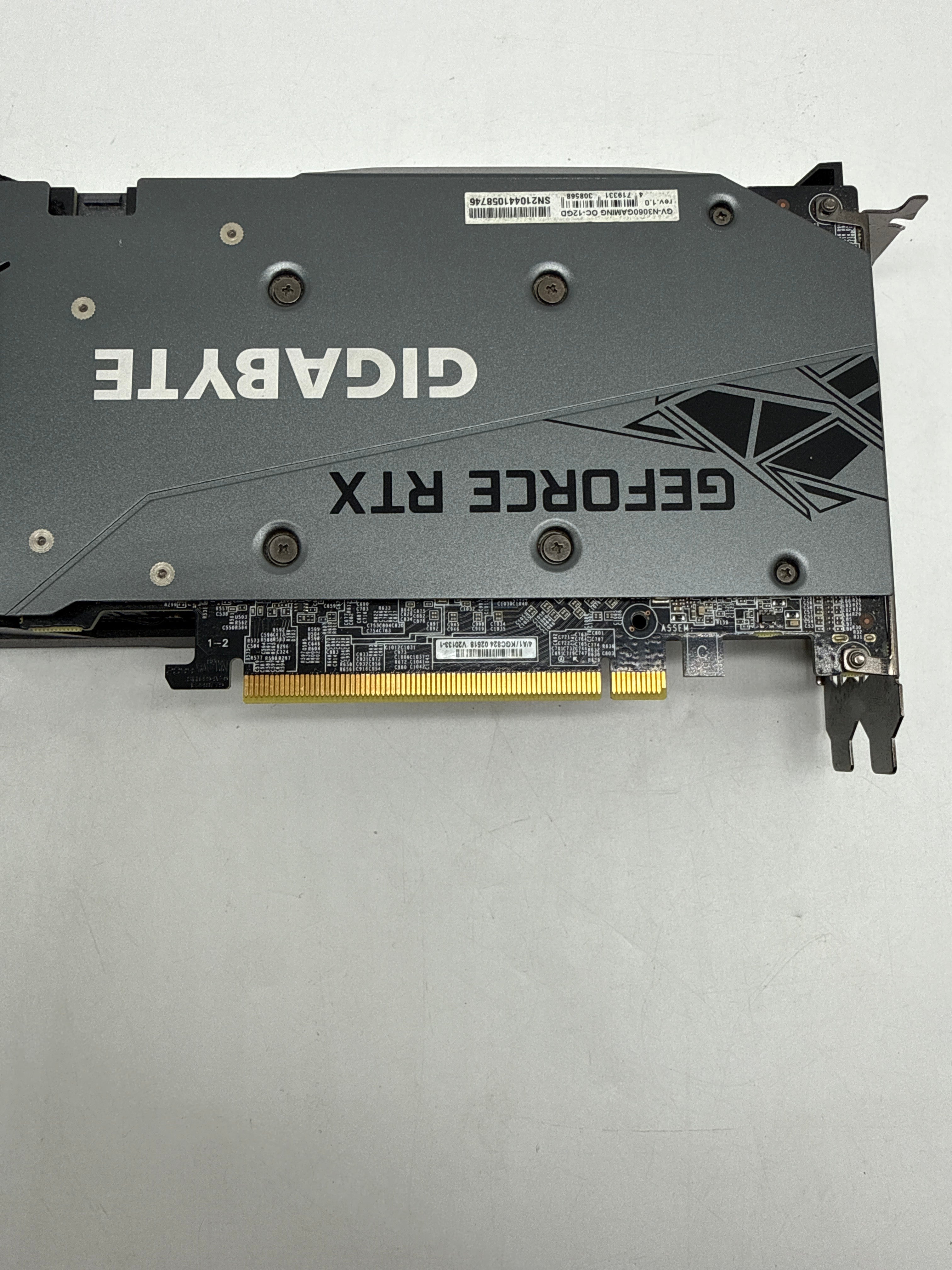 Gigabyte GeForce RTX 3060 OC 12GB GDDR6 Graphics Card - Used