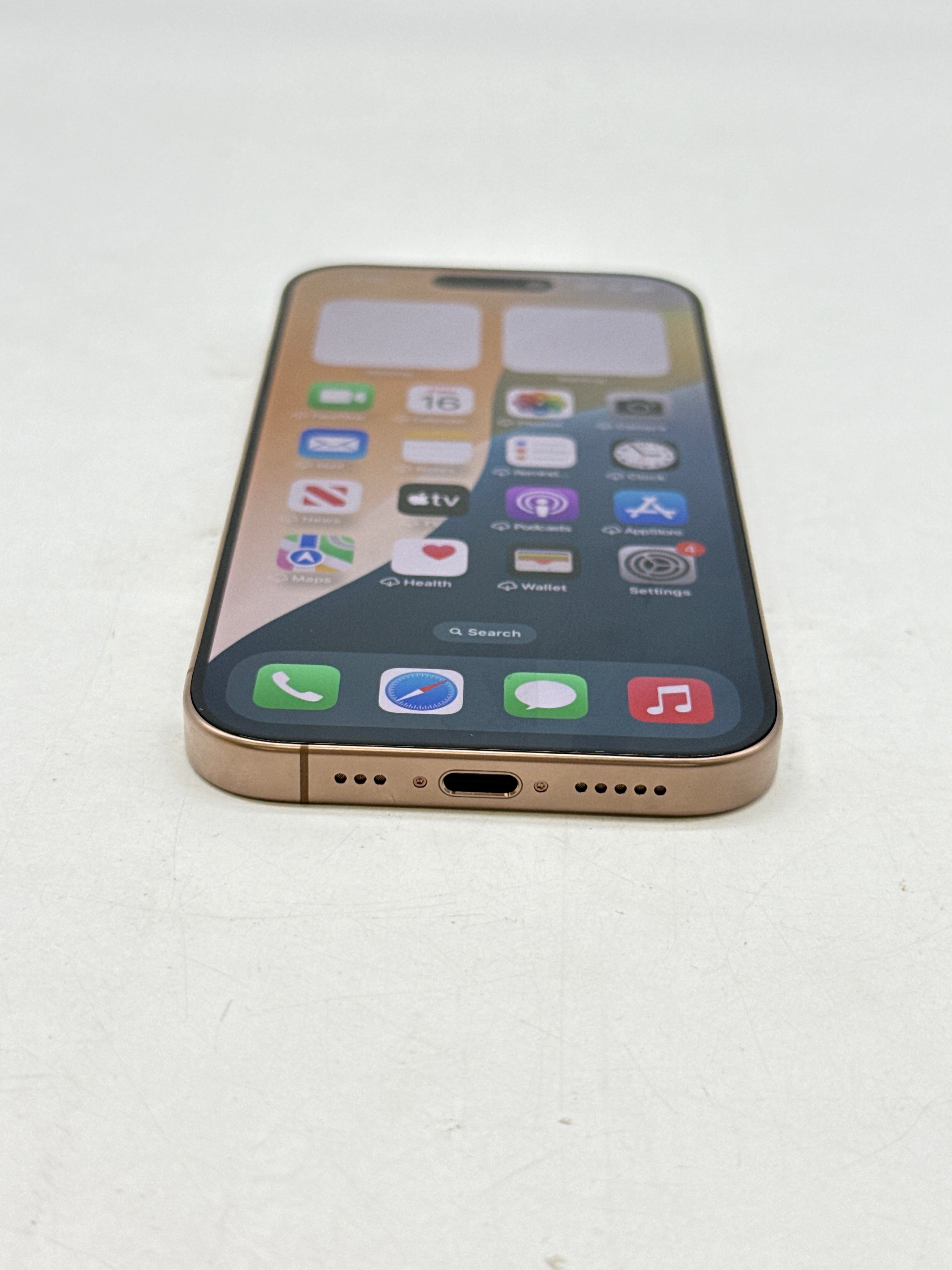 Apple iPhone 16 Pro NYMJ3LL/A 256GB Unlocked Desert Titanium - Used