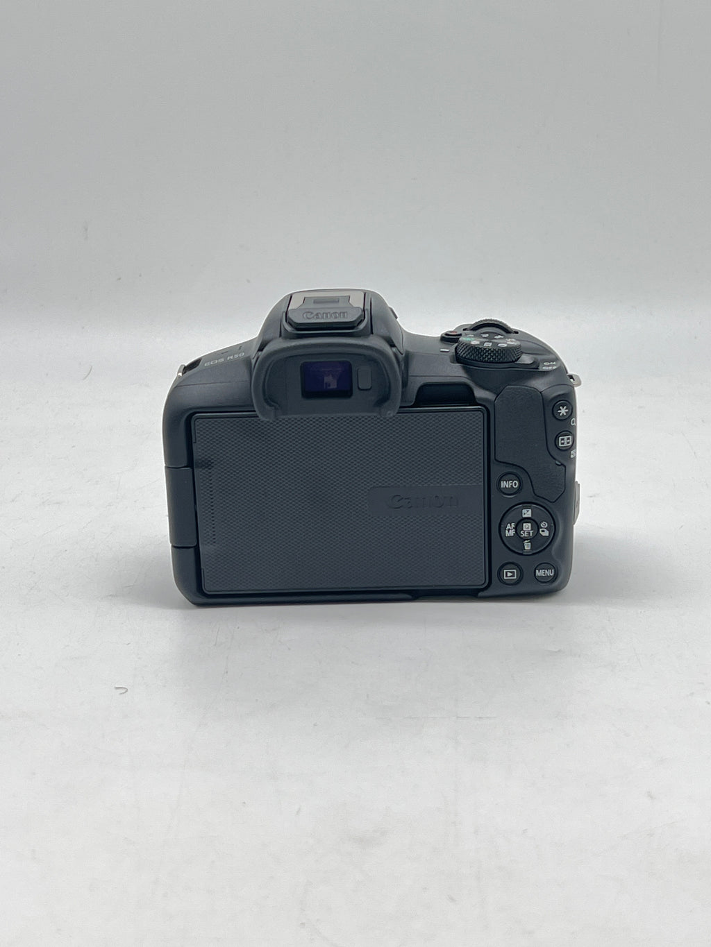 Canon EOS R50 Digital SLR Camera Black with Box and Accessory