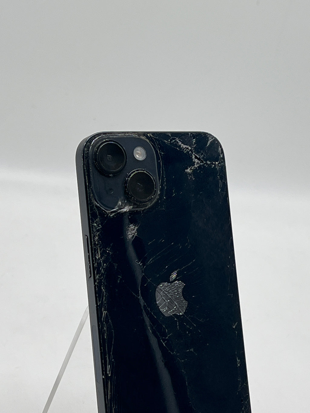 ATT Apple iPhone 14 128GB Midnight - For Parts Cracked Back