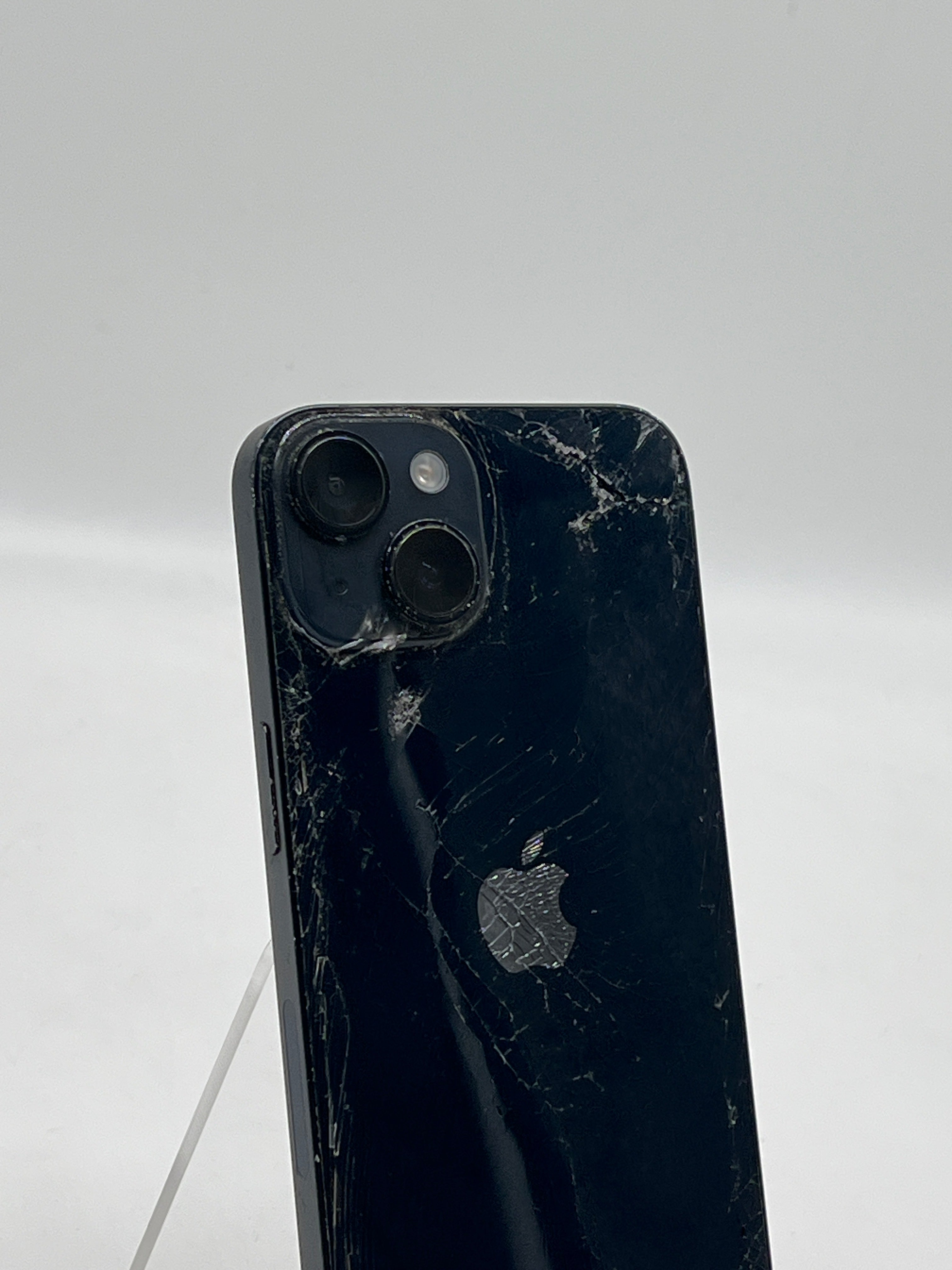 ATT Apple iPhone 14 128GB Midnight - For Parts Cracked Back