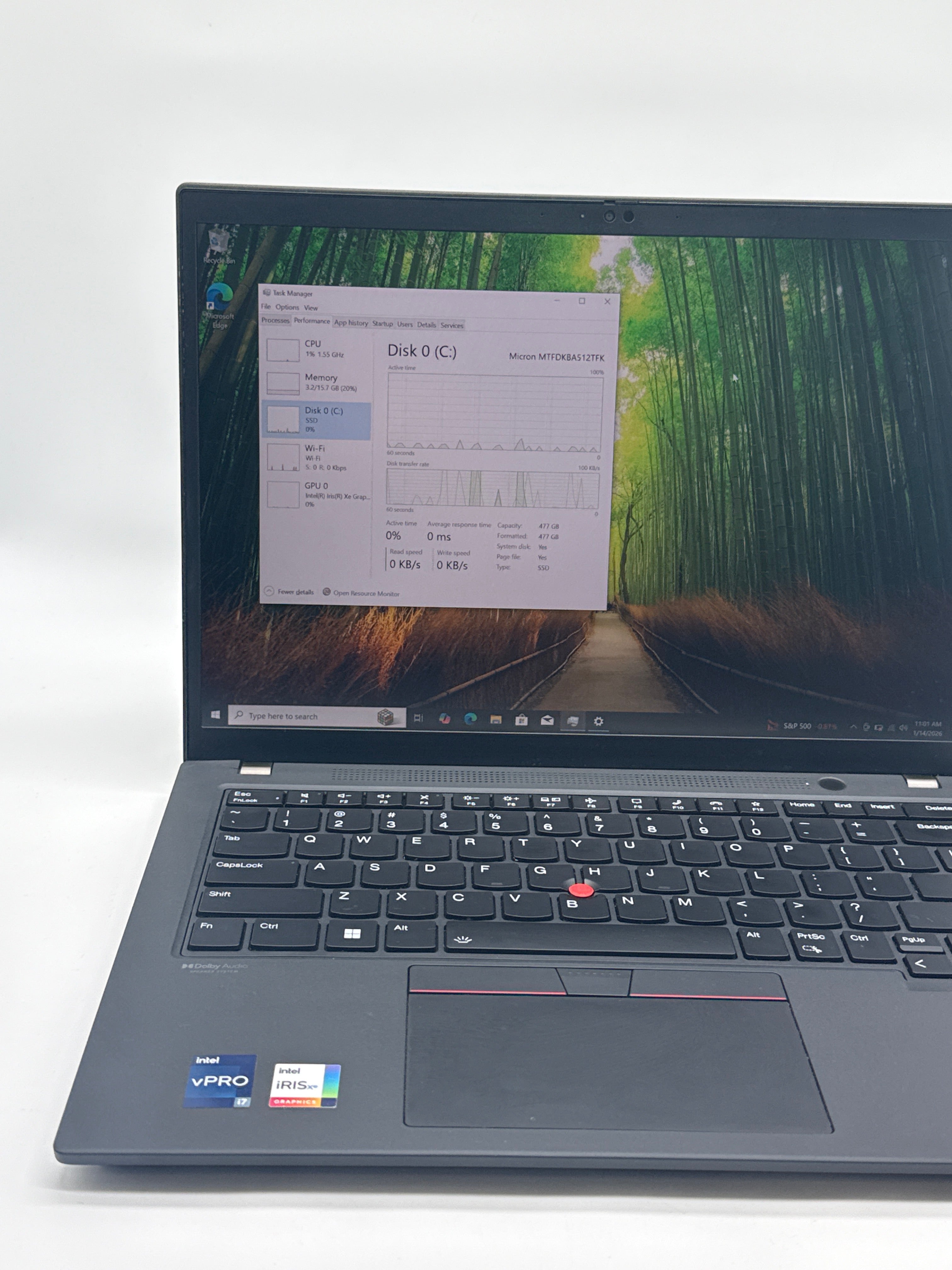 Lenovo ThinkPad T14 Gen 3 i7-1260P 16GB RAM 512GB SSD - POP Password