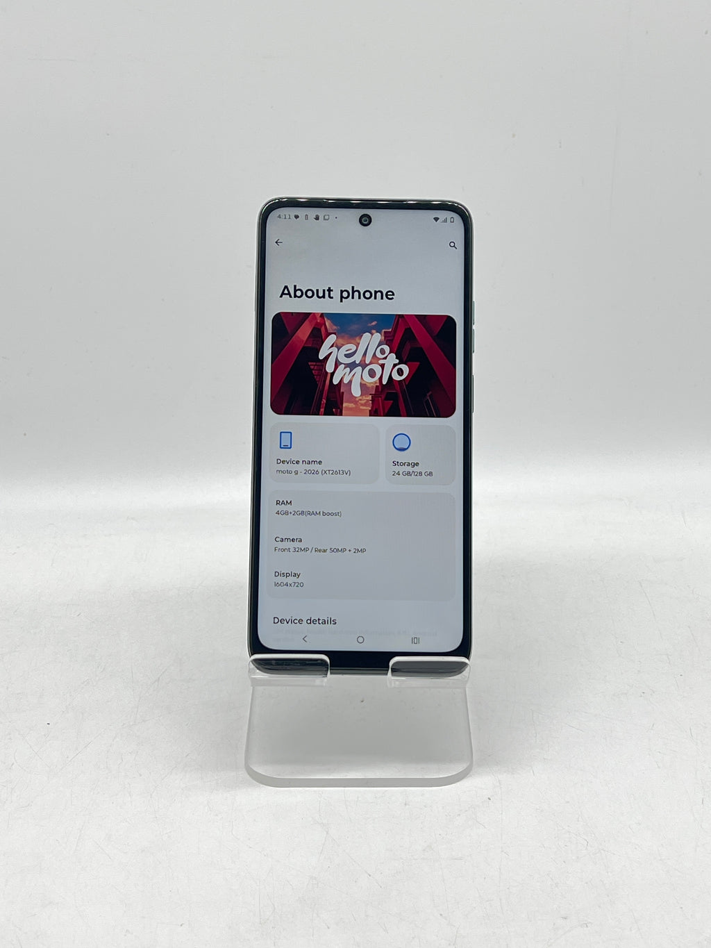Motorola Moto G 5G 2026 XT2613V 128GB Verizon - For Parts