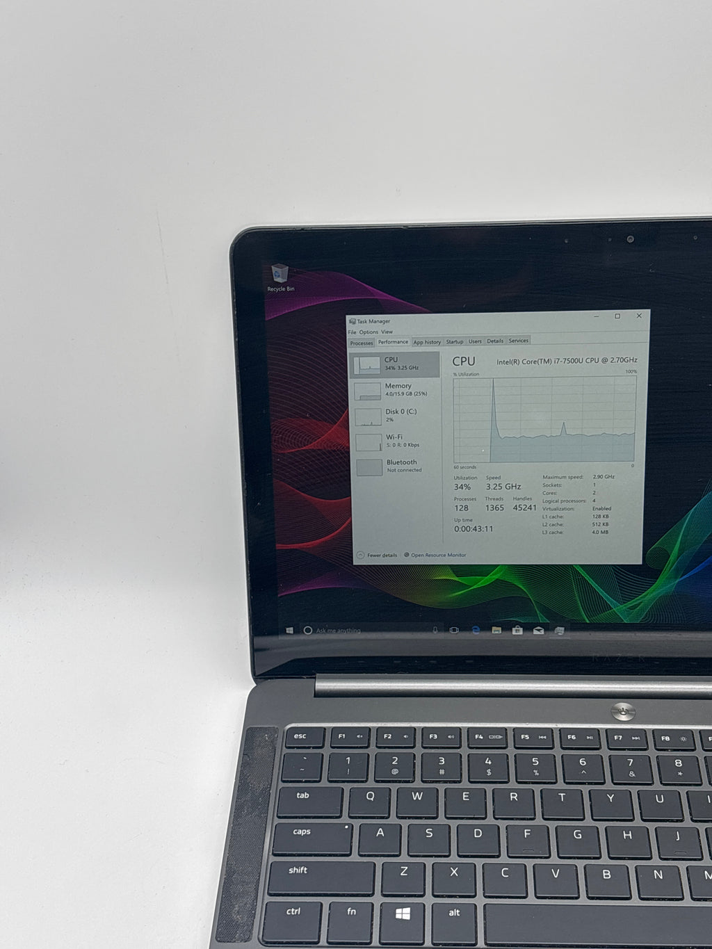 Razer Blade RZ09-0196 i7-7500U 16GB RAM 512GB SSD