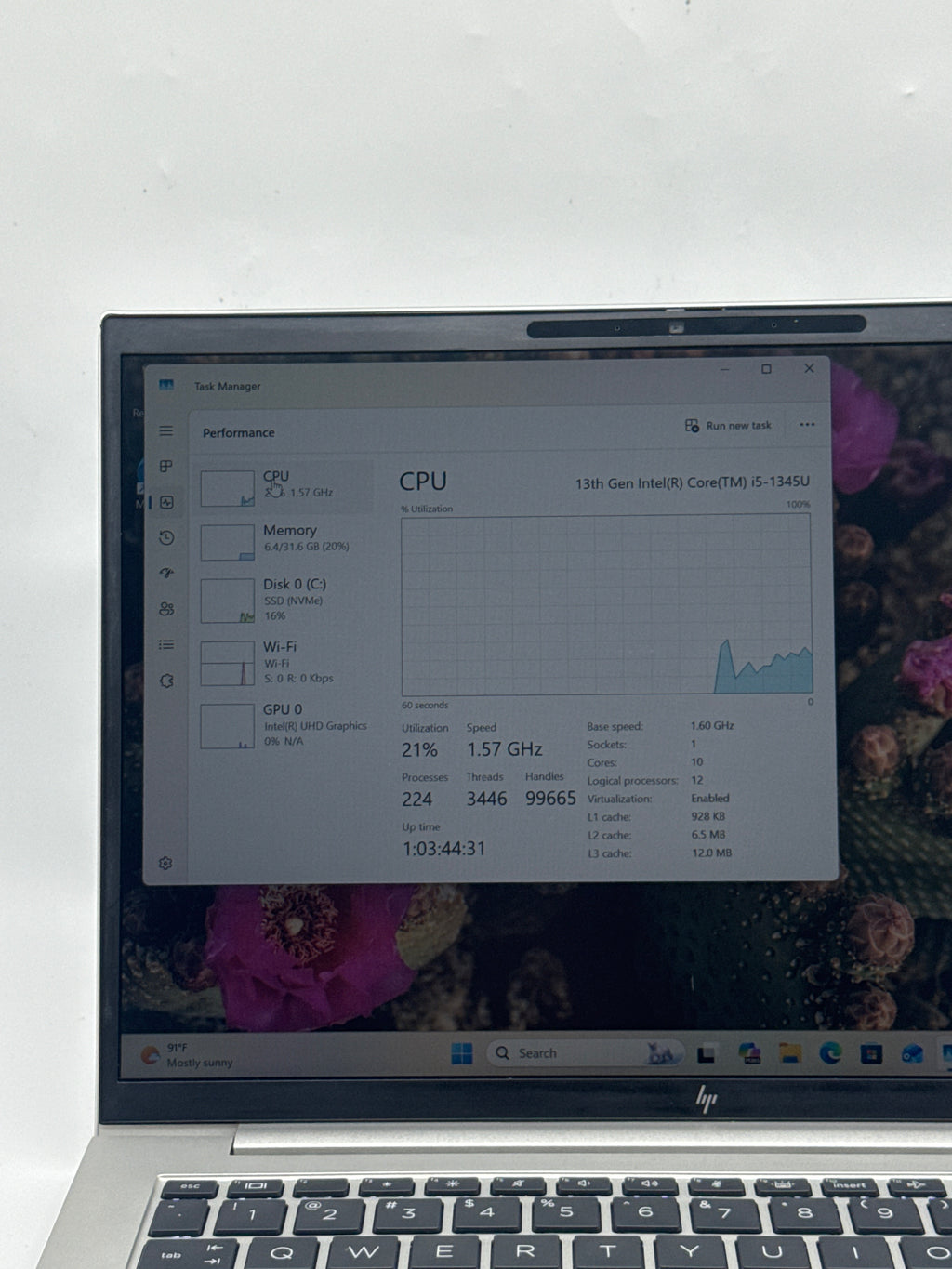 HP EliteBook 840 G10 14" Core i5 1345U 32GB RAM 1TB SSD Silver - Remotely Managed