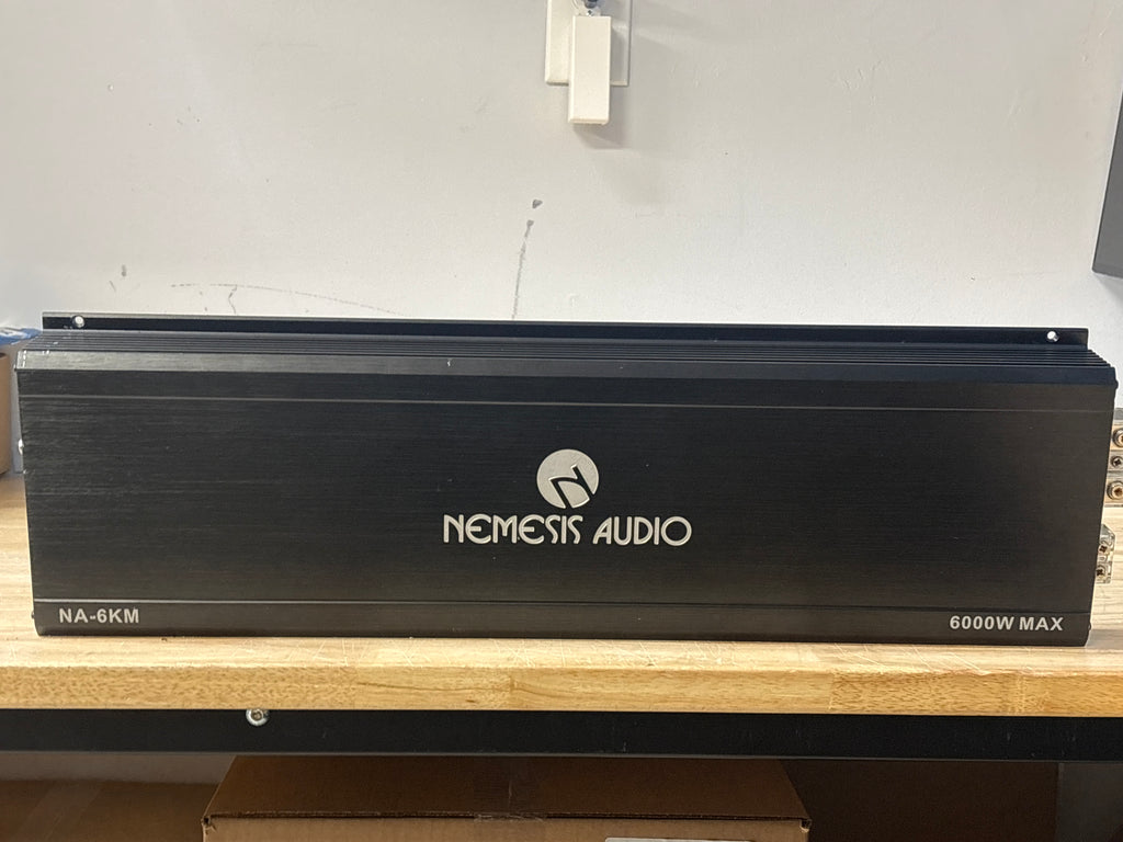 Nemesis Audio NA-6KM Car Amplifier 6000W Max Power Black - Used