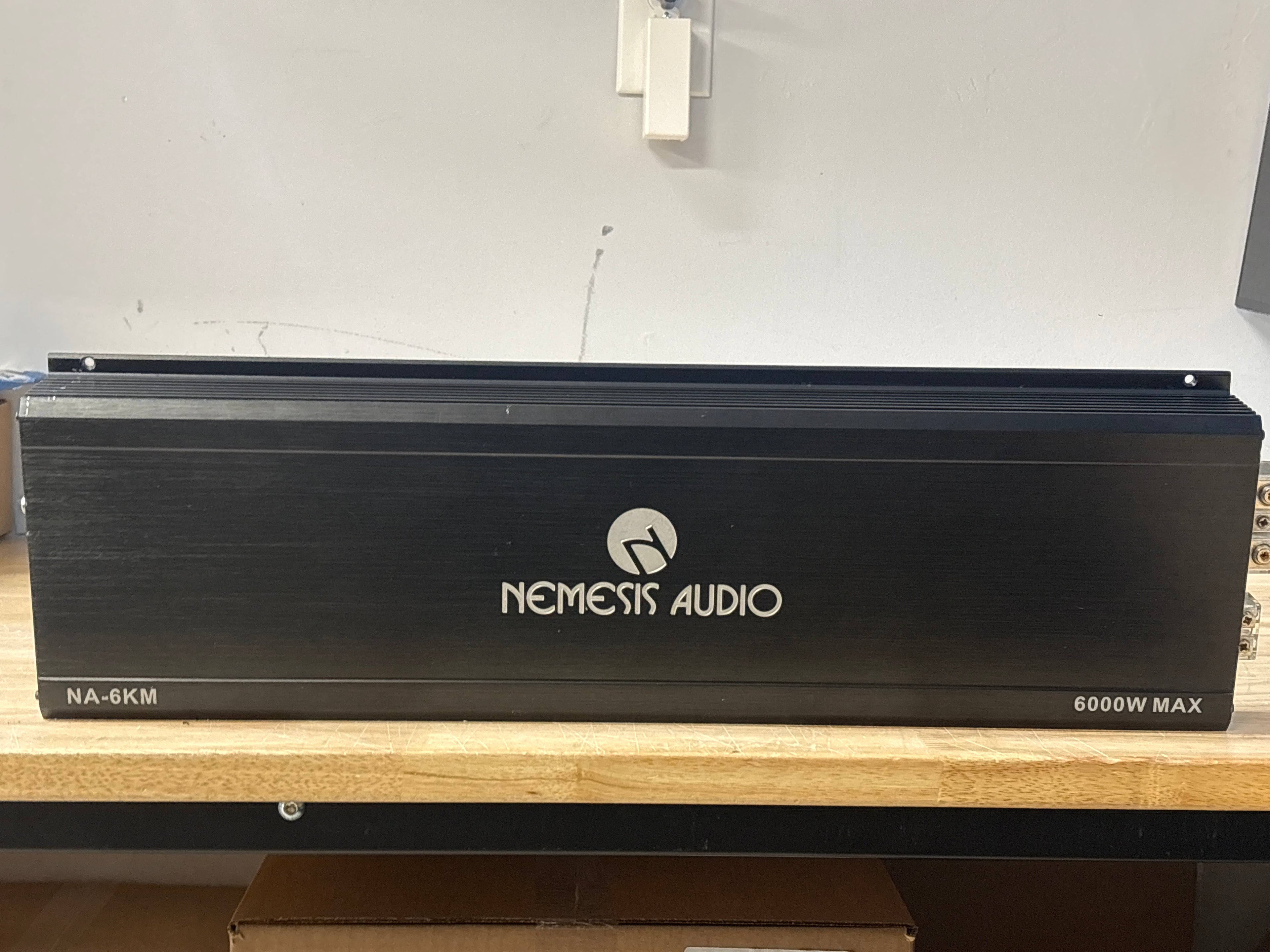 Nemesis Audio NA-6KM Car Amplifier 6000W Max Power Black - Used
