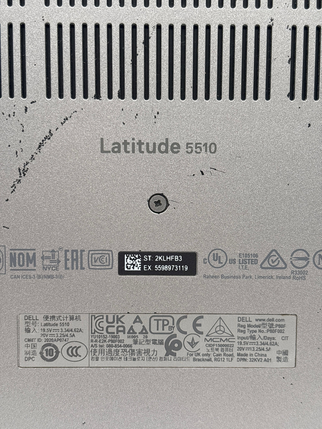 Dell Latitude 5510 i7-10810U 16GB RAM 512GB SSD