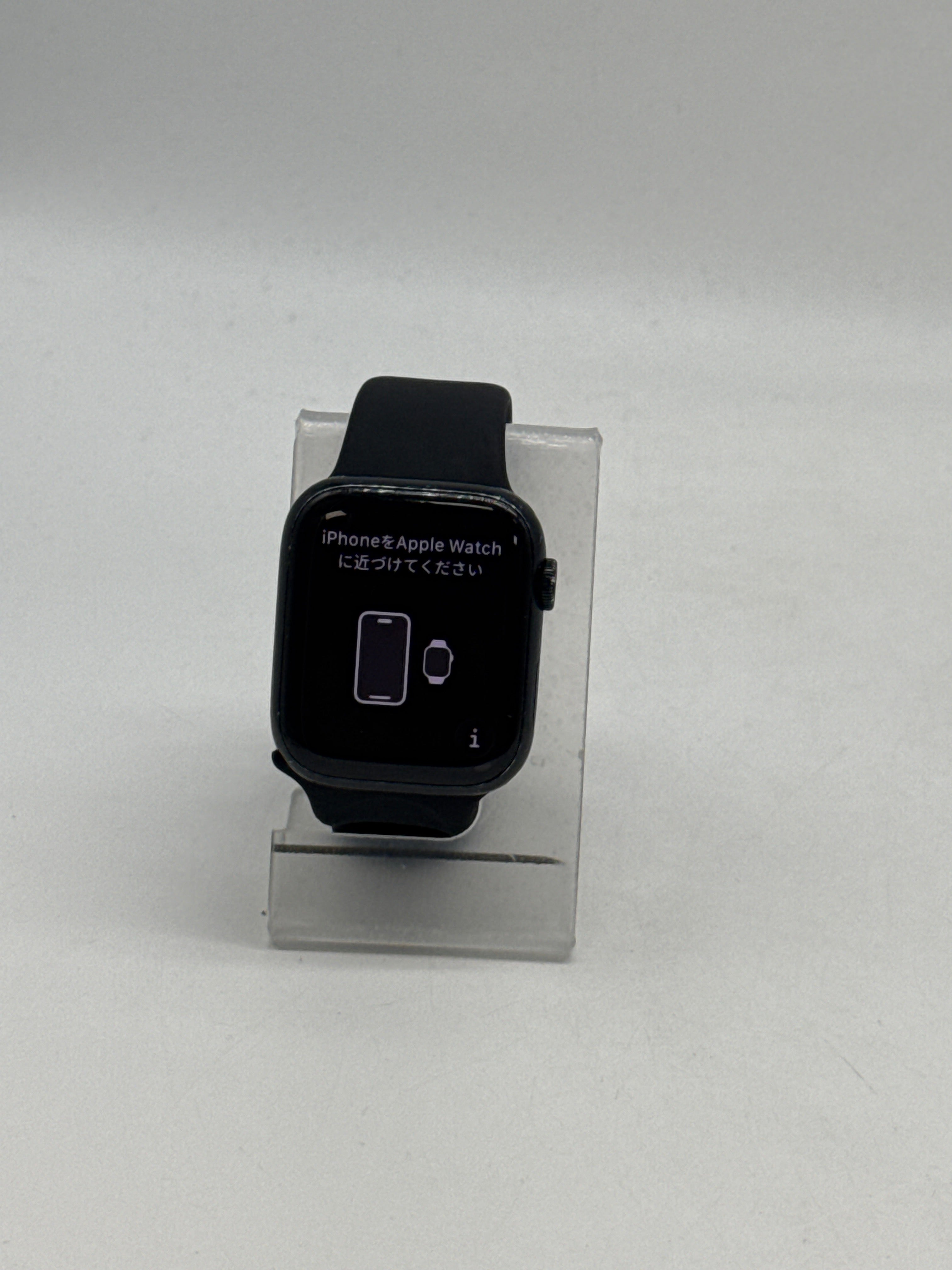 Apple Watch Series 7 A2477 45mm GPS + Cellular Midnight Aluminum Watch