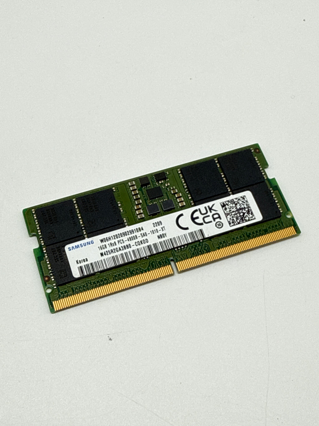 Lot of 3 Samsung M425R2GA3BB0-CQK0D 16GB DDR5-4800MHz PC5-4800B SODIMM RAM