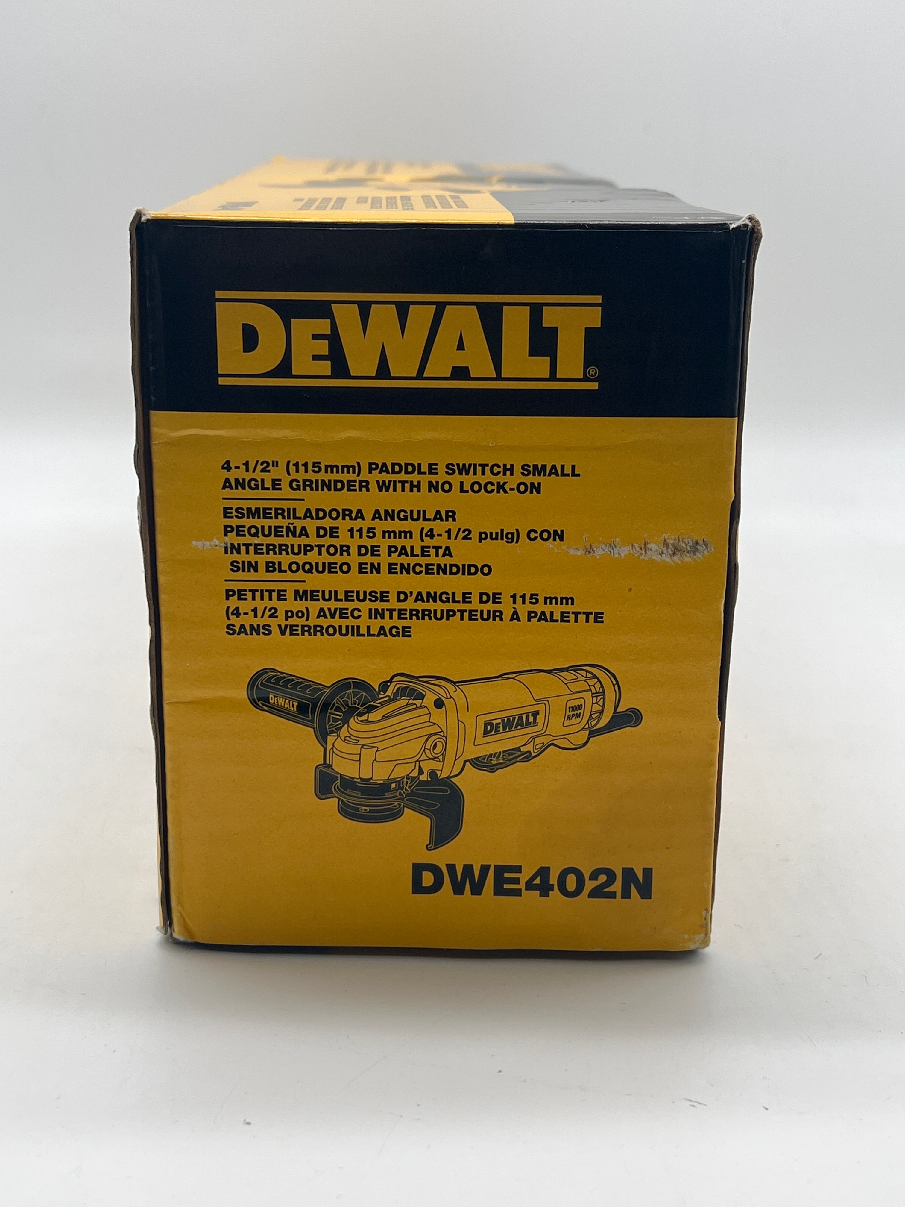 DEWALT DWE402N 4 1/2 in Angle Grinder 1400W - New In Box