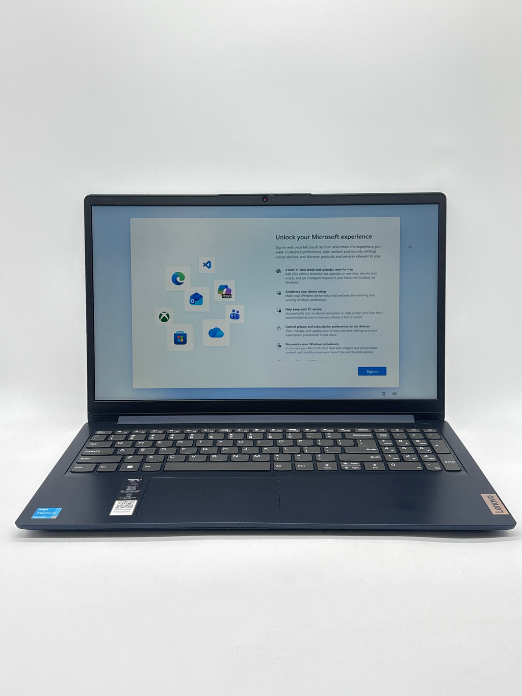 Lenovo Ideapad 1 15IJL7 Pentium N6000 4GB RAM 128GB SSD