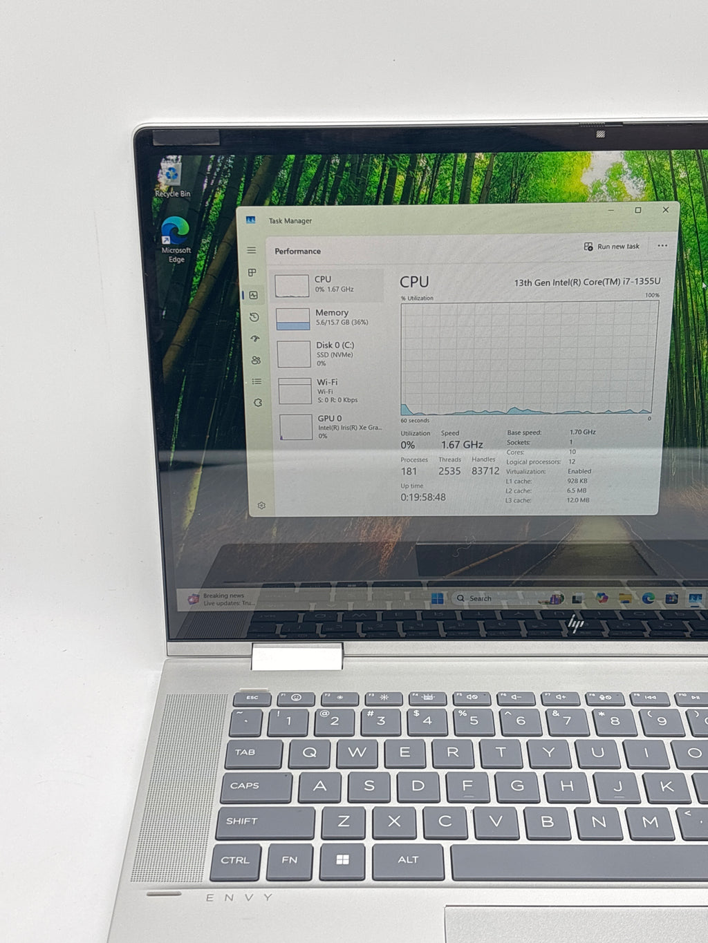 HP Envy x360 15-fe0097nr i7-1355U 16GB RAM 1TB SSD