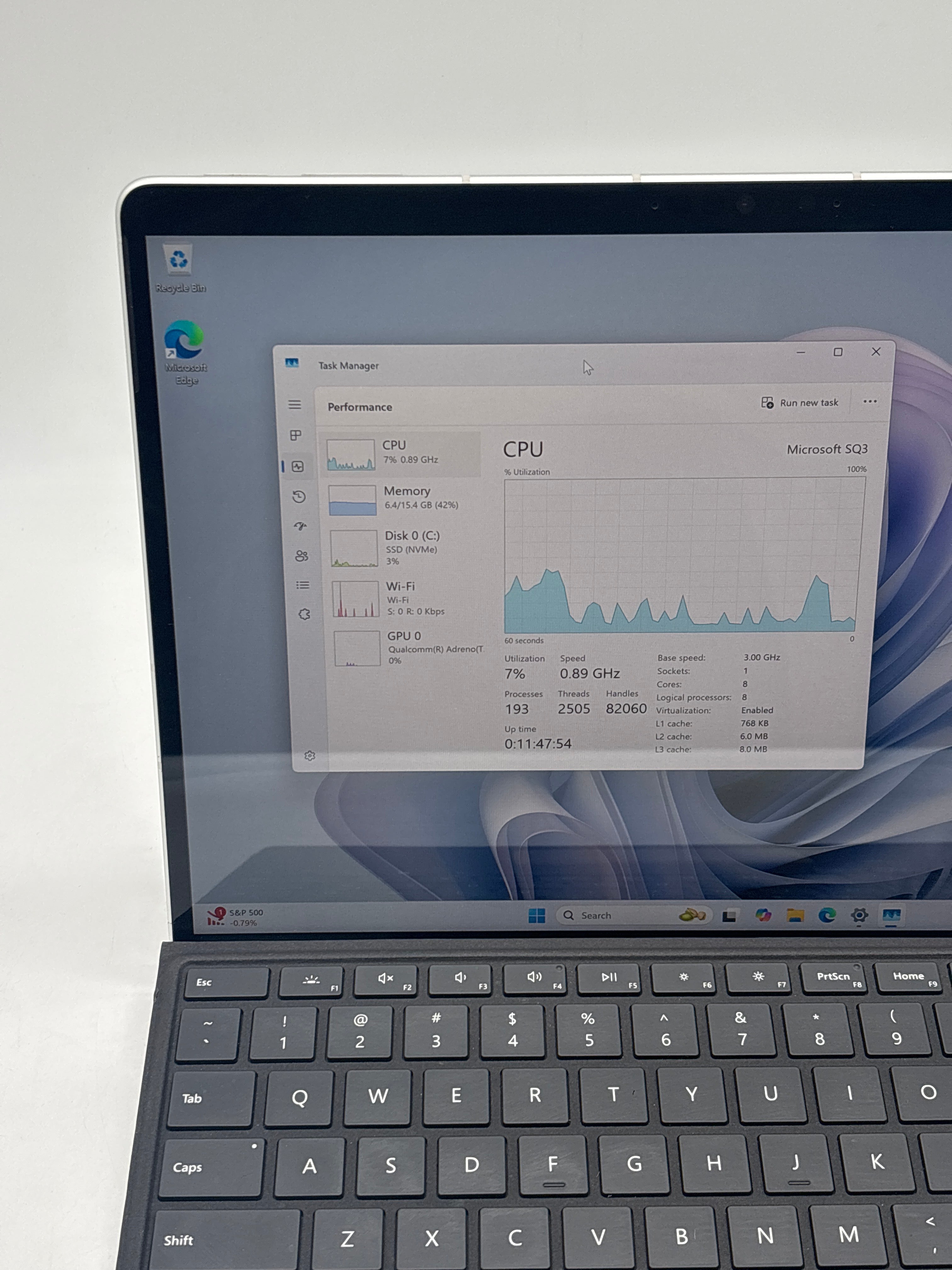 Microsoft Surface Pro 9 1997 SQ3 16GB RAM 512GB SSD