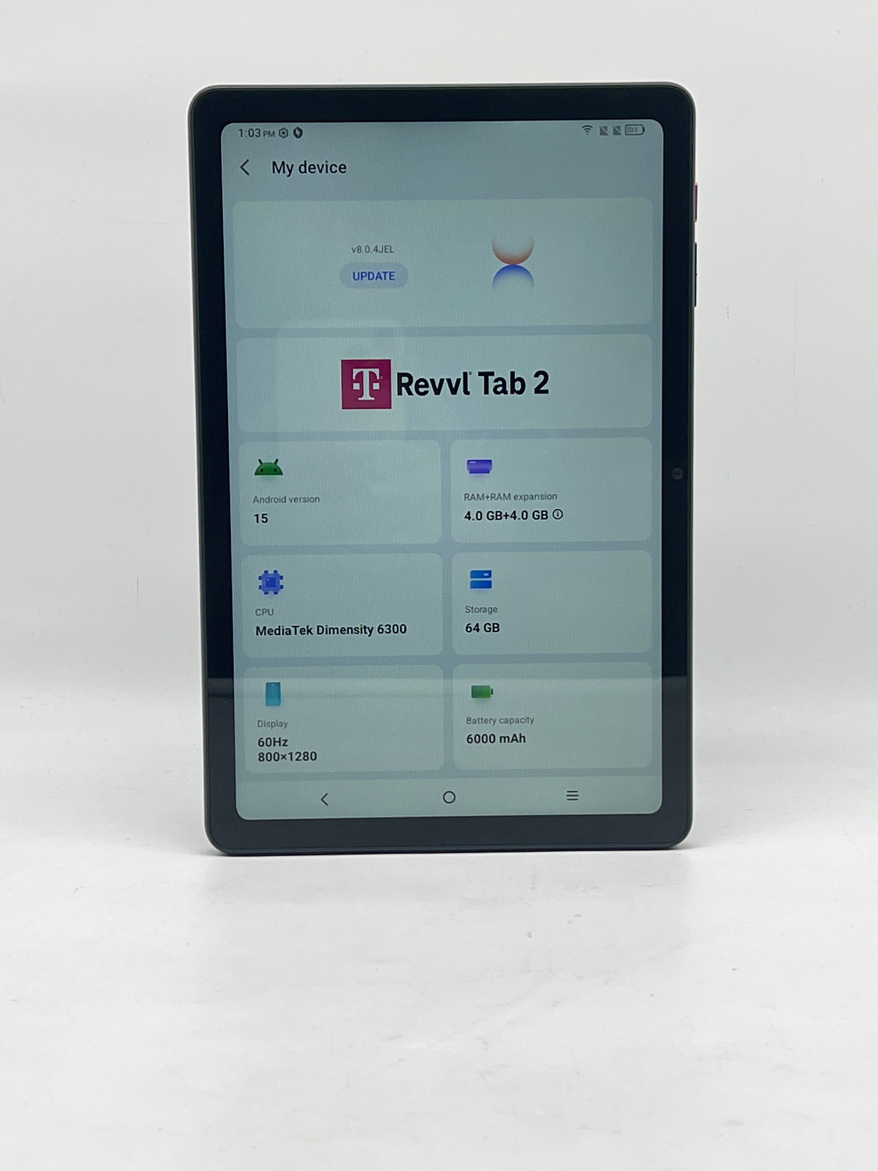 T-Mobile REVVL TAB 2 5G 64GB Metro Pcs - Used