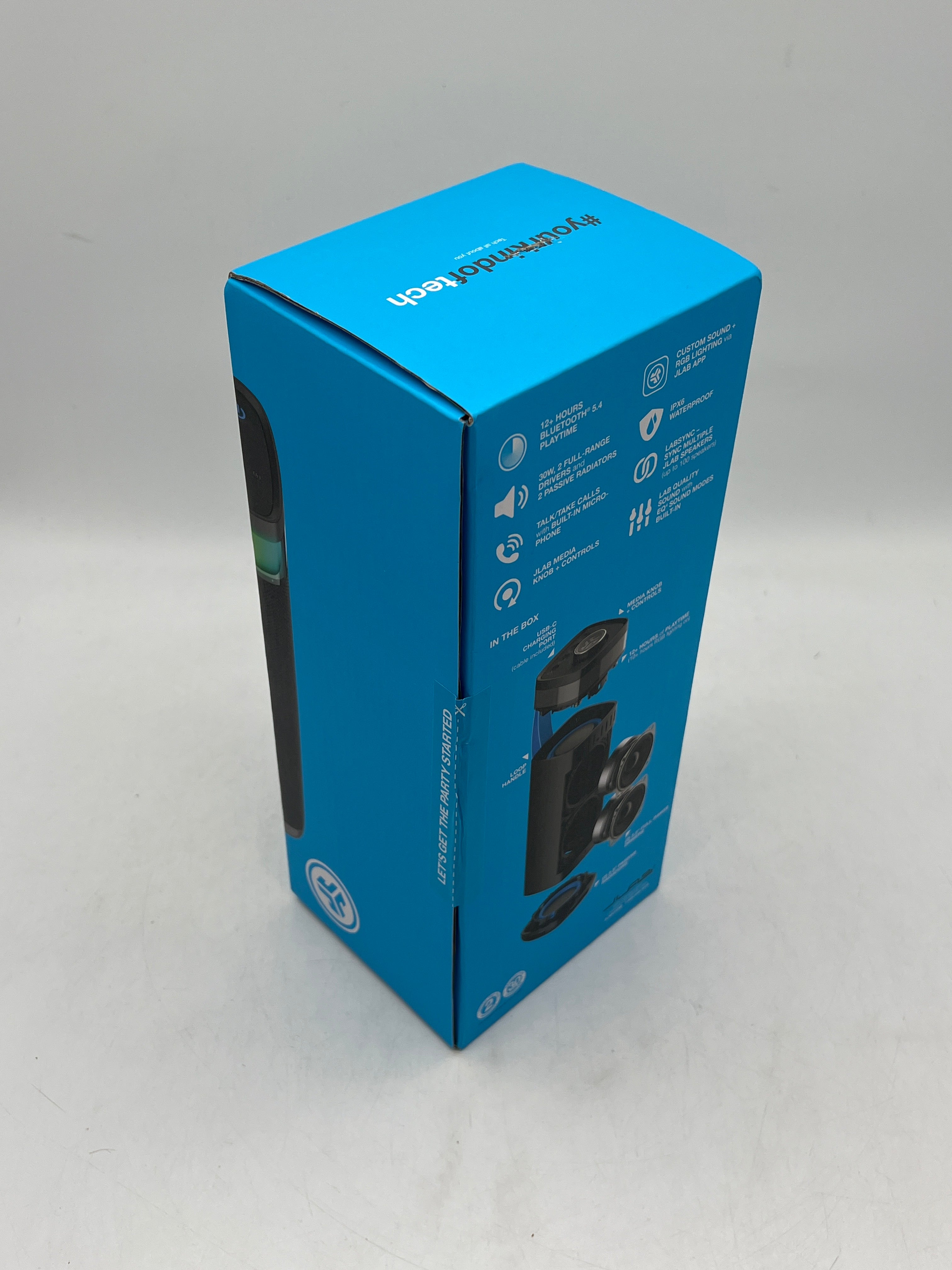 JLab JBuds Party Bluetooth Speaker - 30W RMS - New In Box