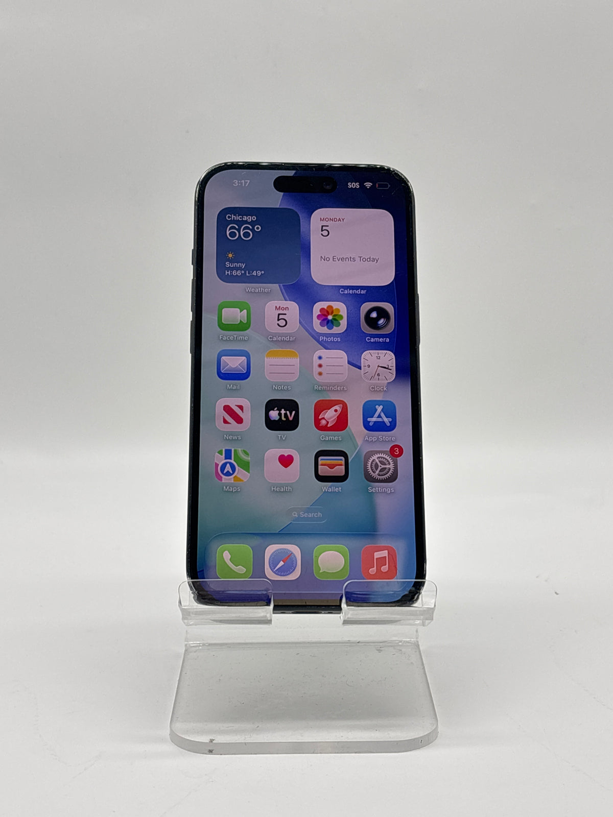 T-Mobile Apple iPhone 15 128GB Black A2846 For Parts