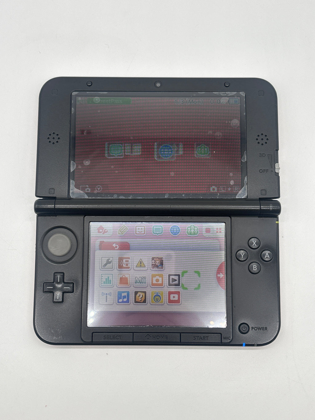 Nintendo 3DS XL Limited Edition Super Mario Bros 2 w/ Charger