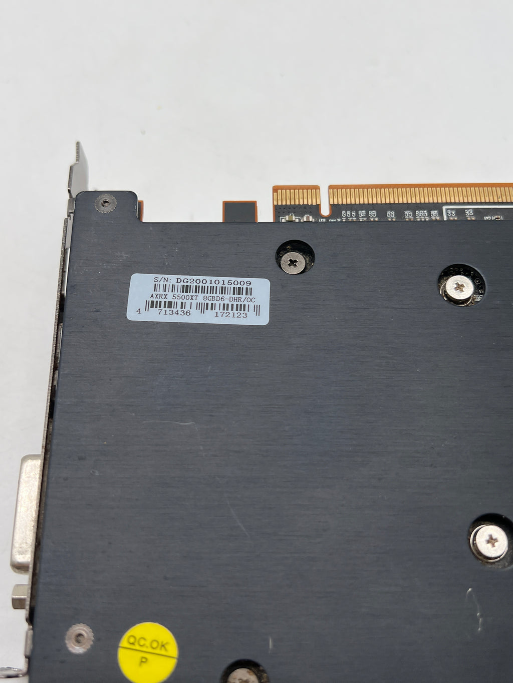 PowerColor AXRX 5500 XT 8GB GDDR6 Graphic Card - Used