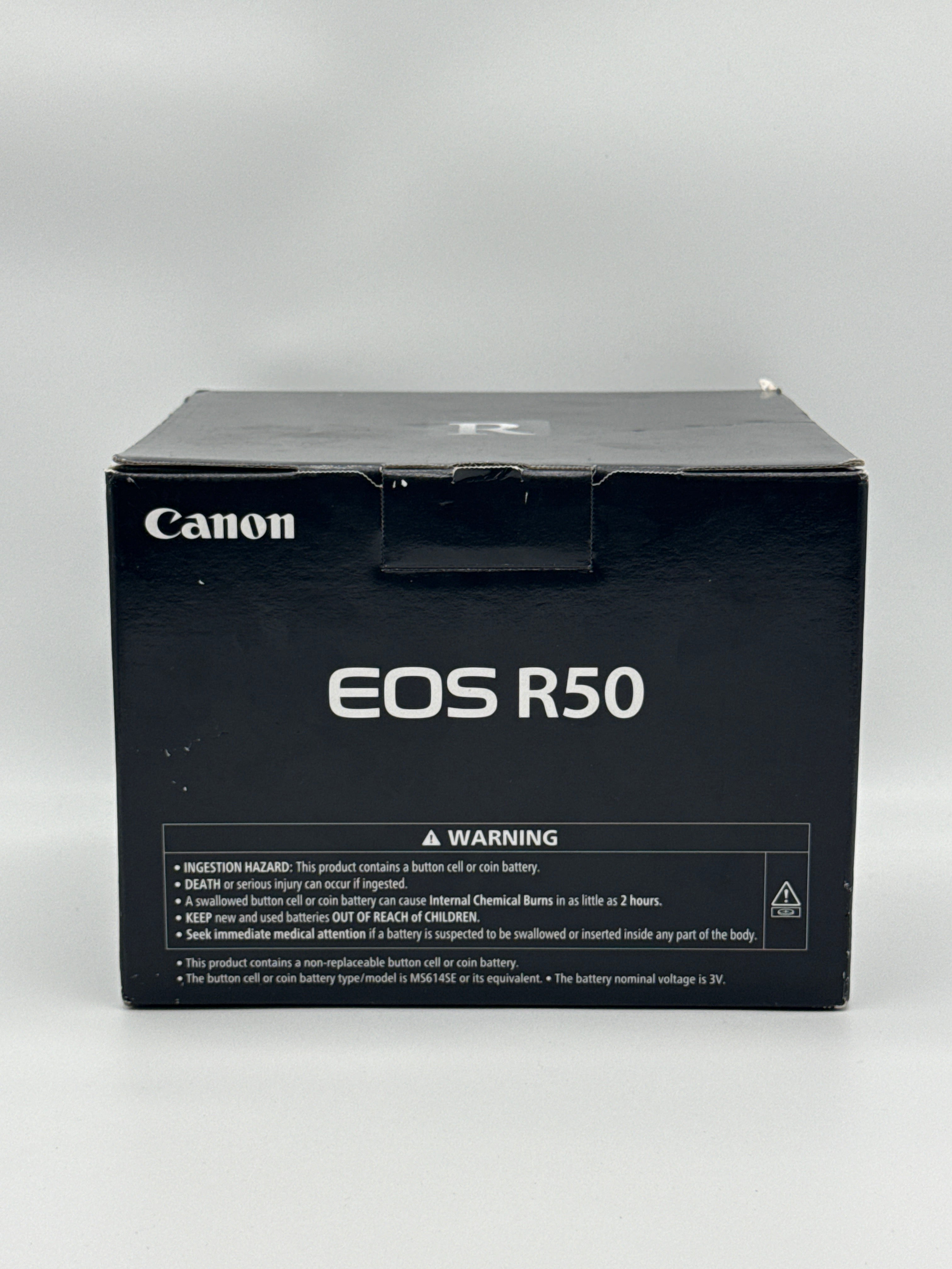 Canon EOS R50 24MP APS-C Mirrorless Camera Body Only Black - New