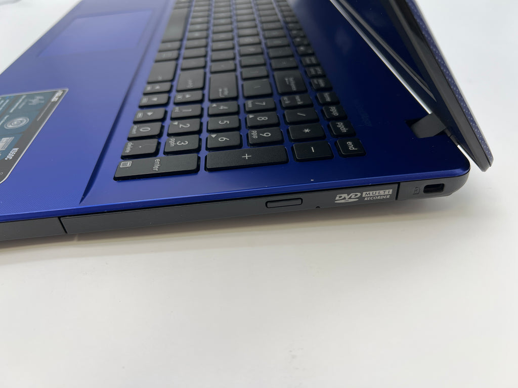 Asus KC550C 15.6 inch i5 3217U 8GB RAM 1TB Storage Laptop Blue Used
