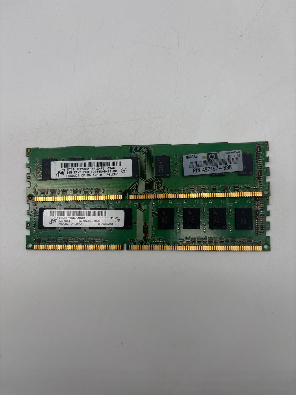Lot of Computer Parts Including Intel Core, RAM, CPU, and Hard Drives - For Parts (Untested)