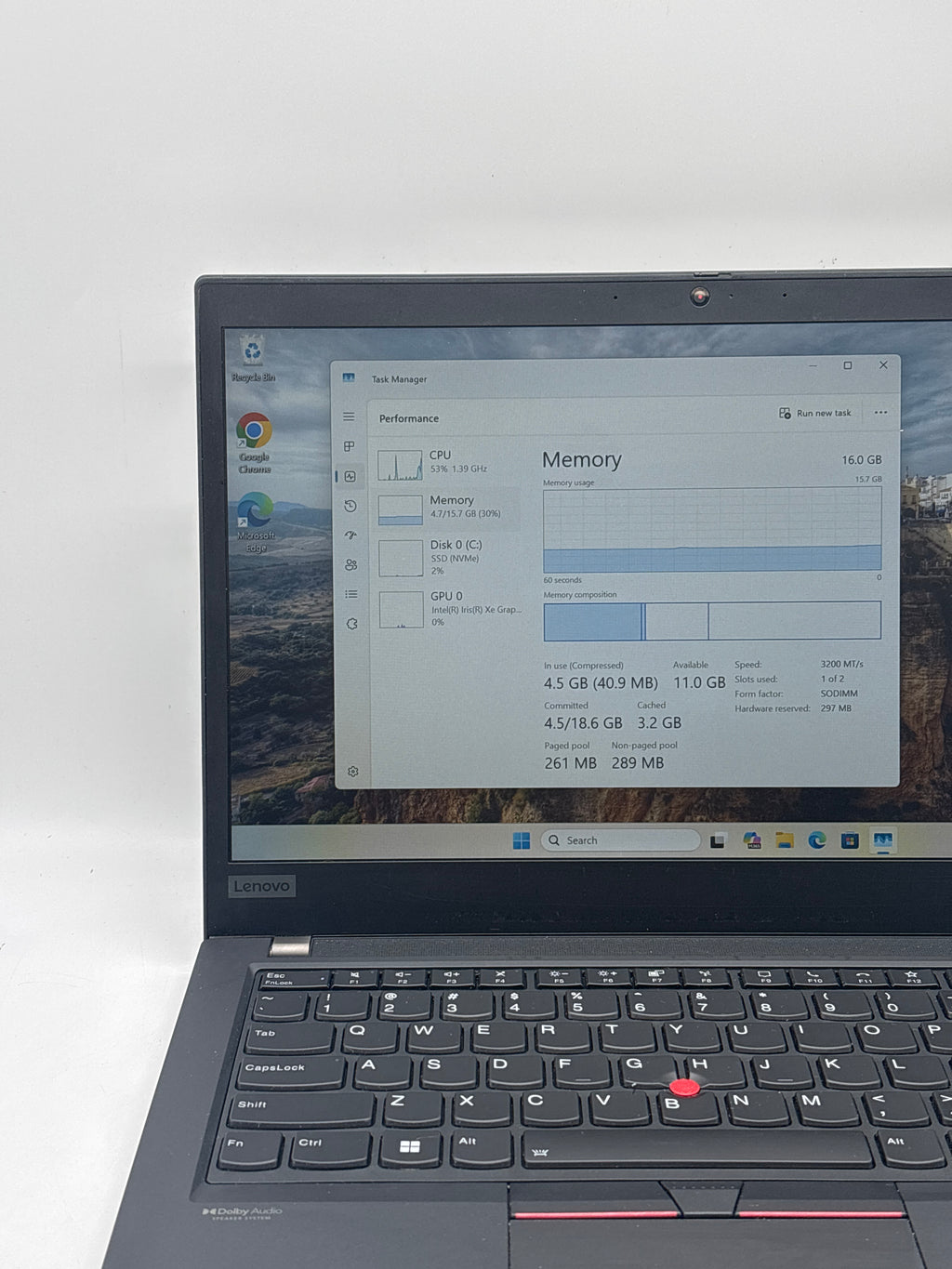 Lenovo ThinkPad T14 Gen 2 i7-1185G7 16GB RAM 256GB SSD