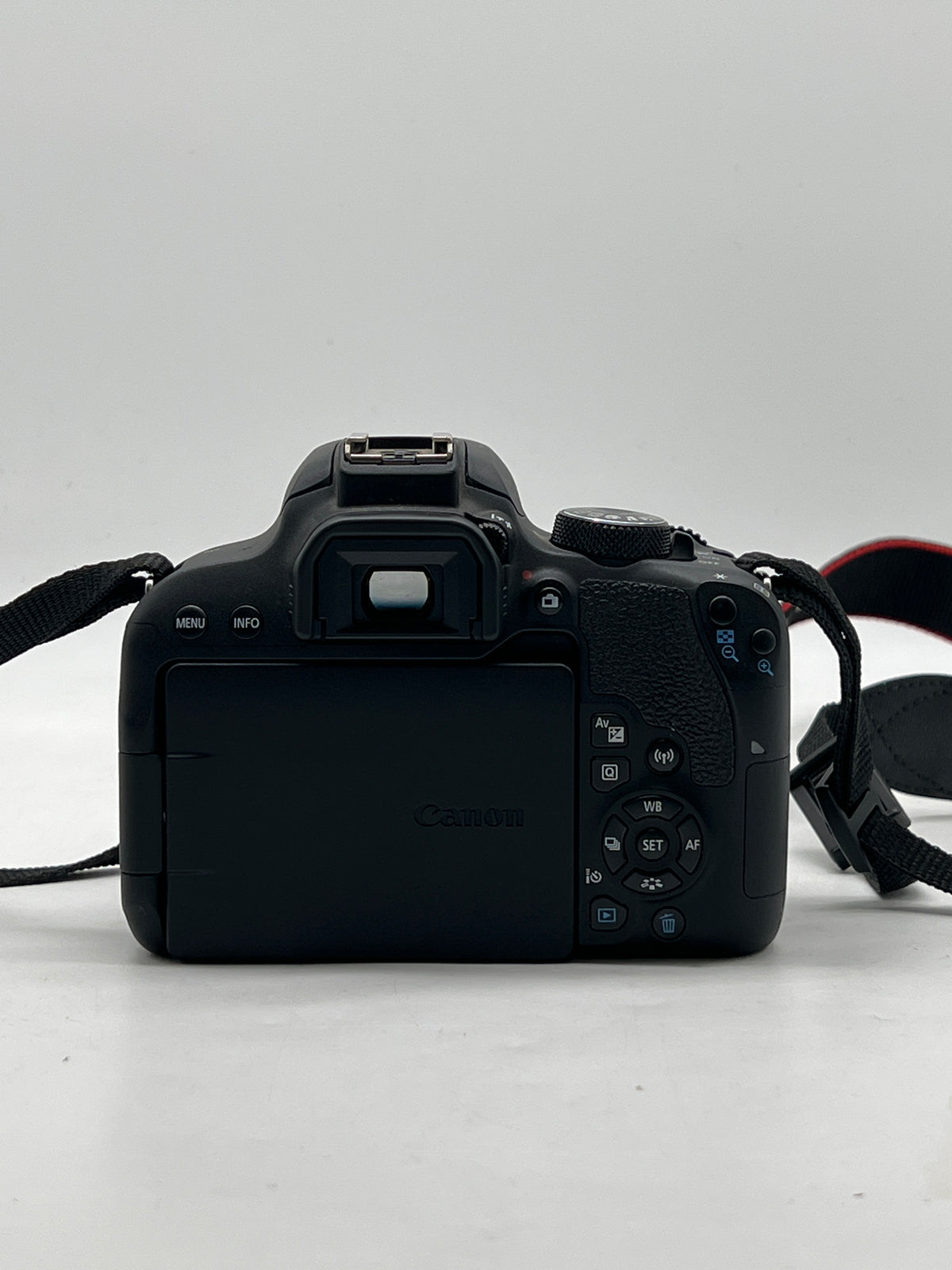 Canon EOS Rebel T7i 24.2MP DSLR Camera w/ EF-S 18-55mm Lens Black - Used