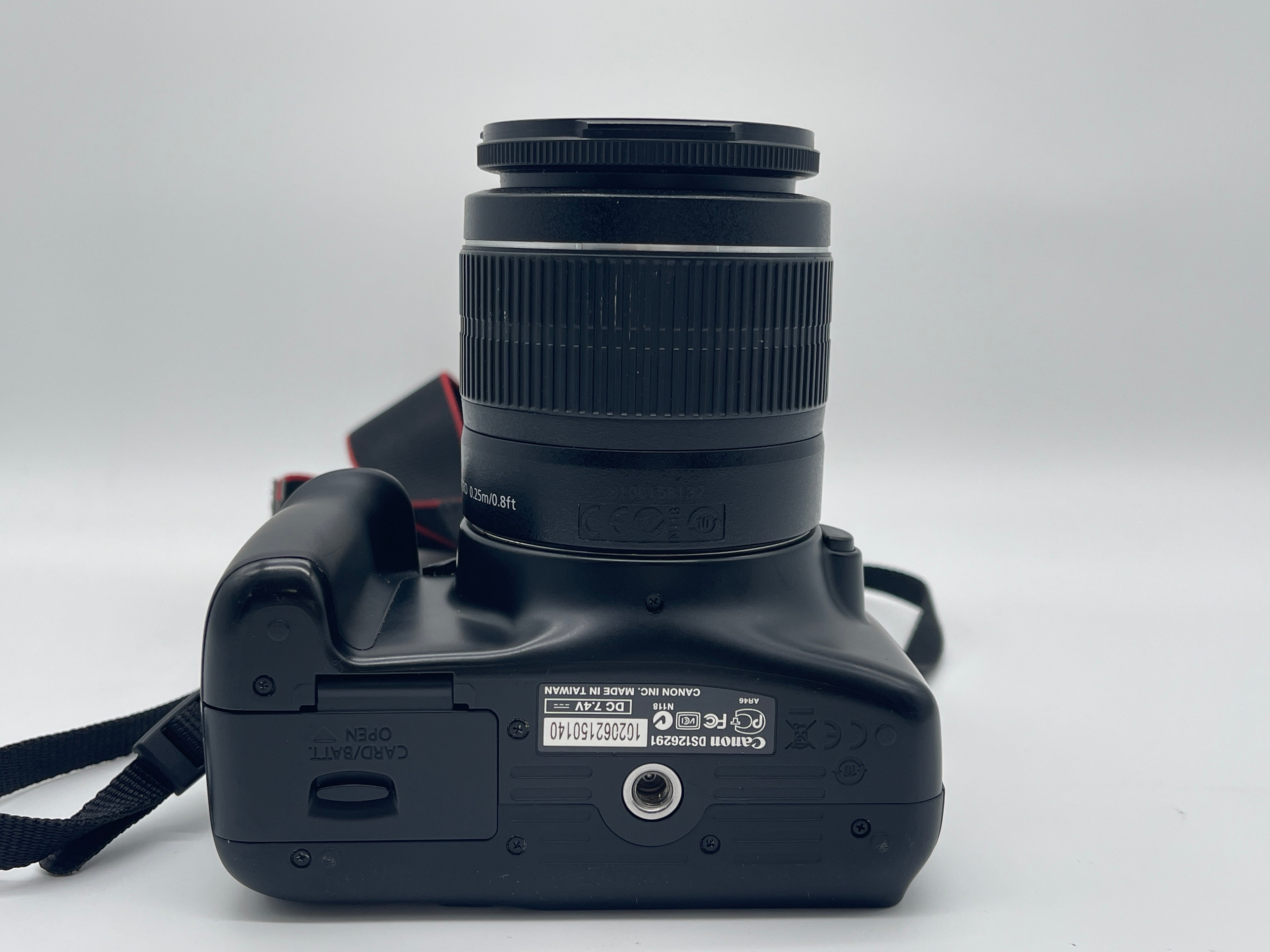 Canon EOS Rebel T3 Digital SLR Camera with EFS 18-55mm Lens Black Used