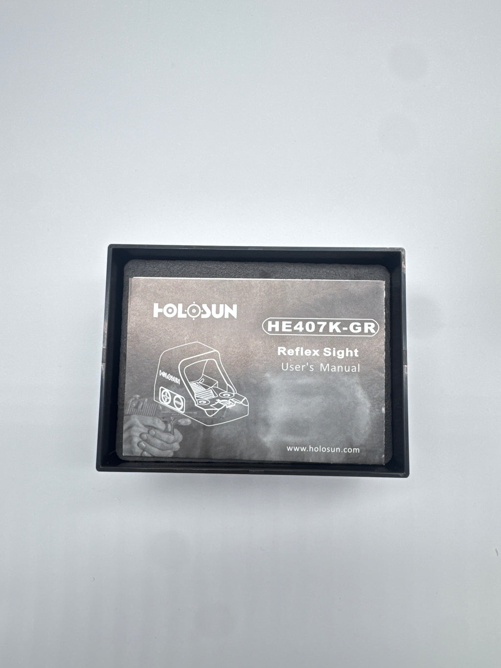 Holosun HE407K-GR X2 Open Reflex Red Dot Sight 6 MOA Black - Used