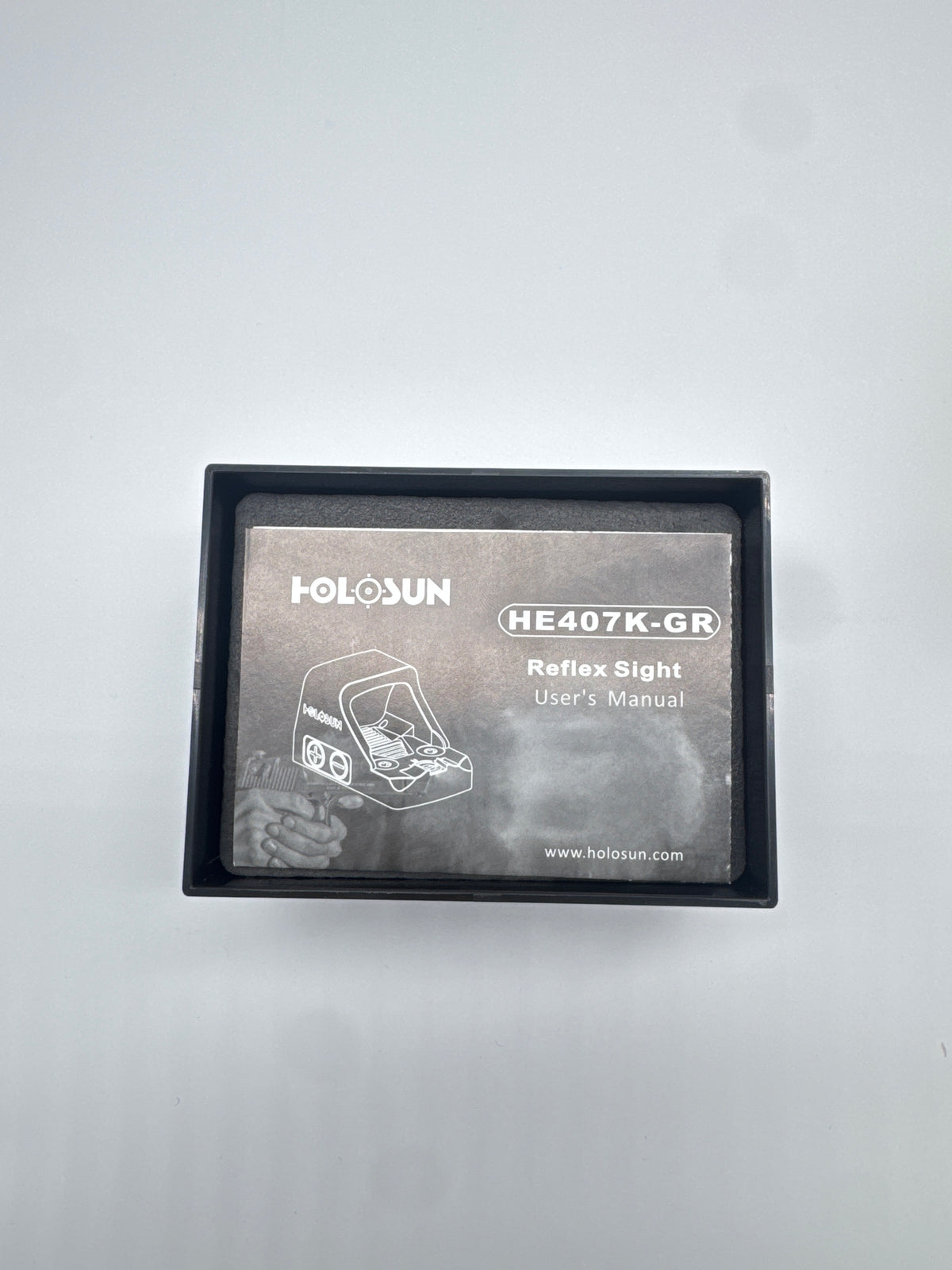 Holosun HE407K-GR X2 Open Reflex Red Dot Sight 6 MOA Black - Used