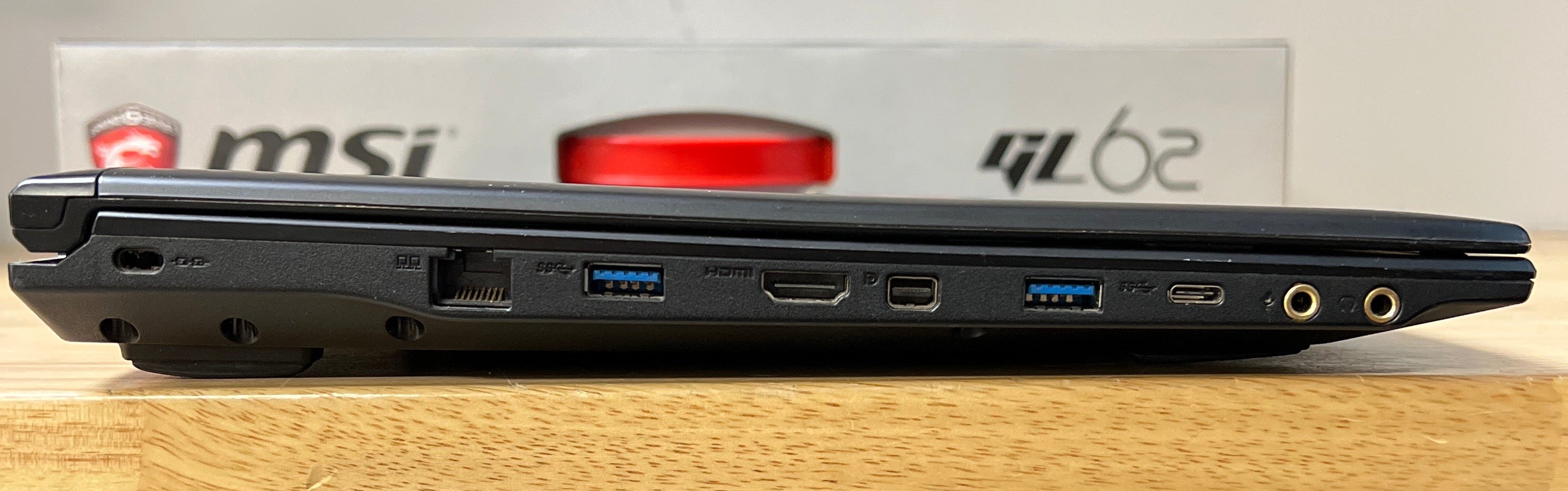 MSI GL62M 7RD i7-7700HQ 16GB RAM 1TB HDD GTX 1050 - Used with Box
