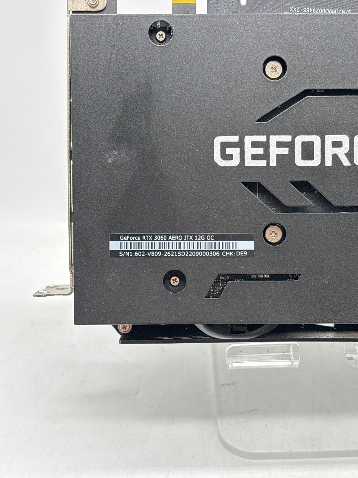 MSI GeForce RTX 3060 AERO ITX 12G OC Graphics Card - Used