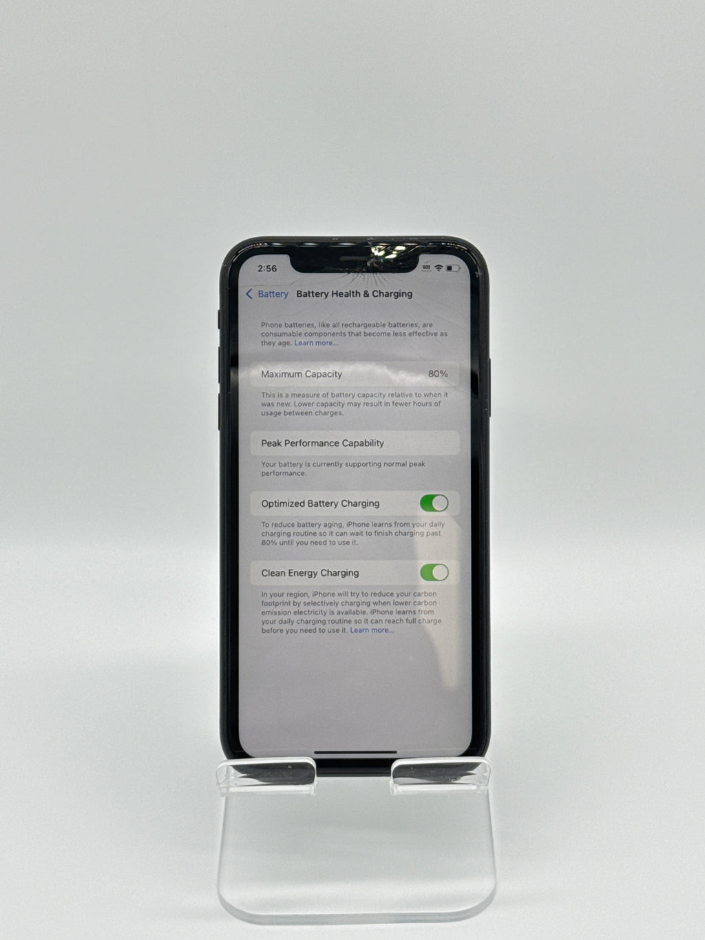 Apple iPhone XR 6.1" 128GB Black Boost Mobile