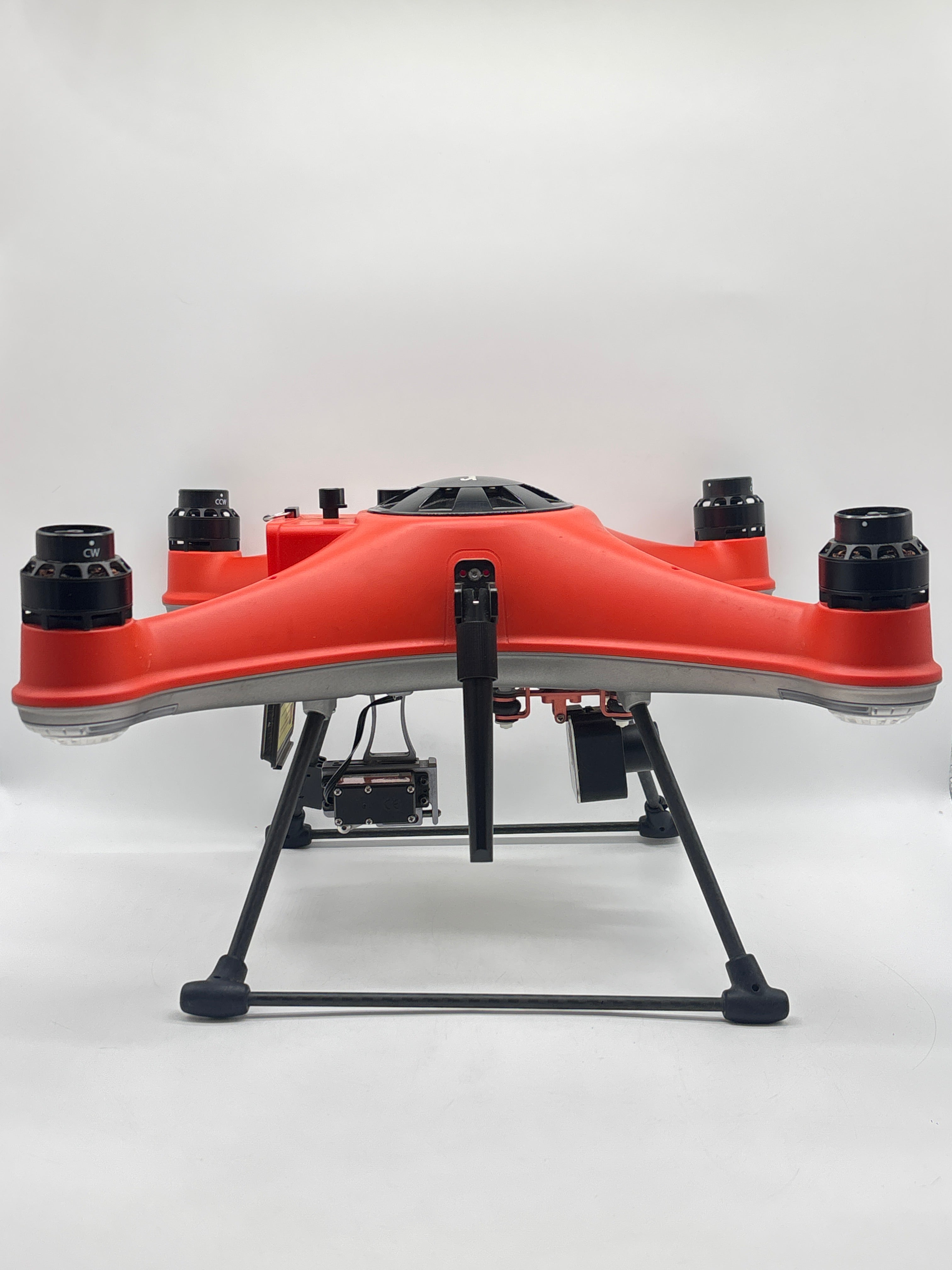 Swell Pro Splash Drone 4 Orange Professional Drone - Base Rubber Broken
