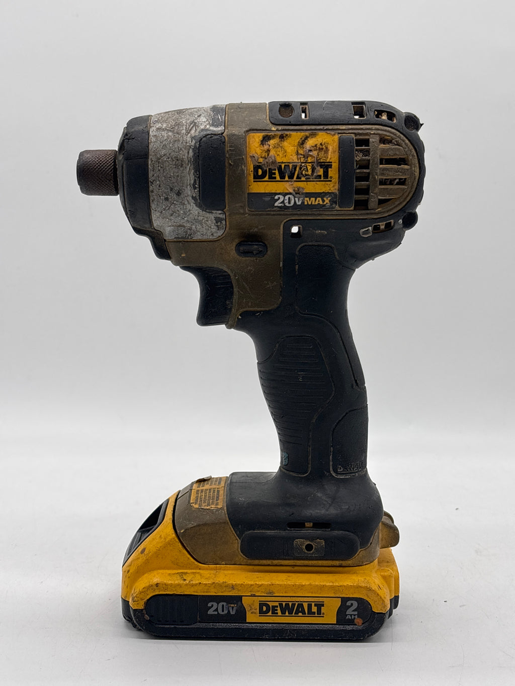 DeWalt DCF885 20V Cordless Impact Driver Battery and Charger Used