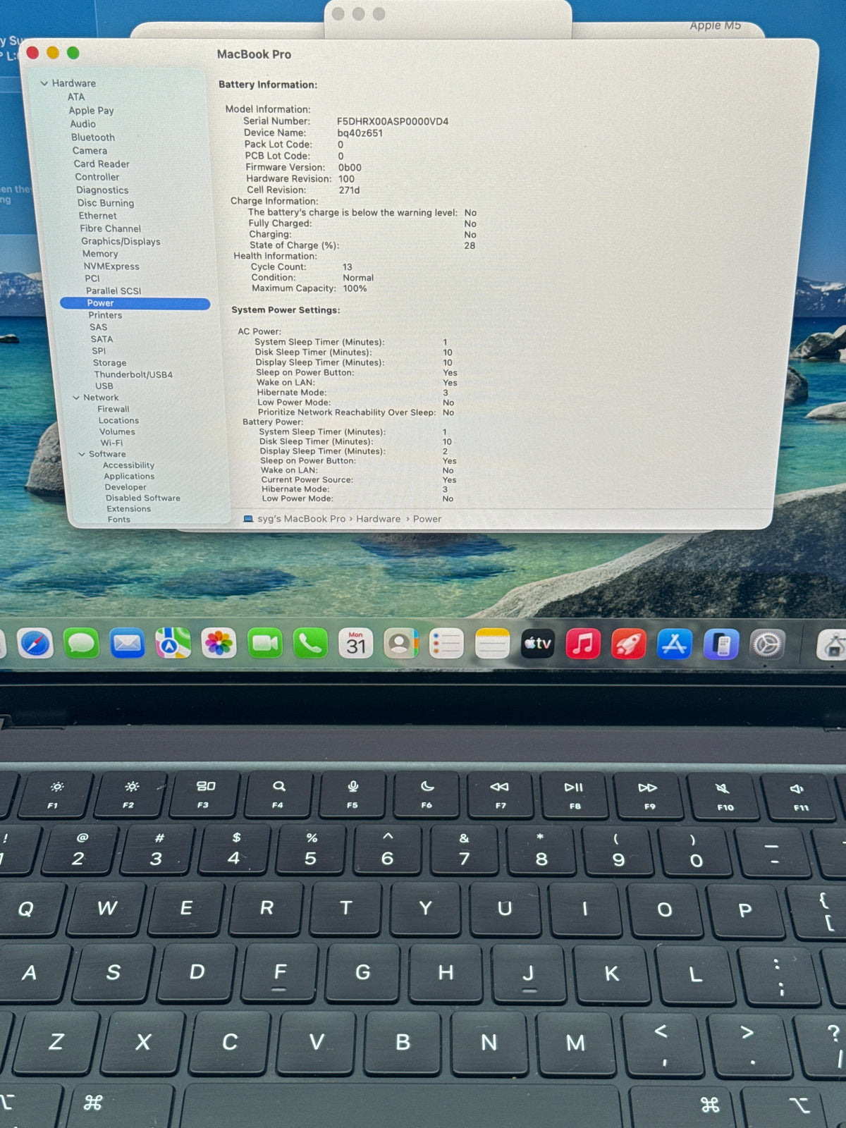 Apple MacBook Pro 14" A3434 Apple M5 16GB RAM 1TB SSD Black - Used