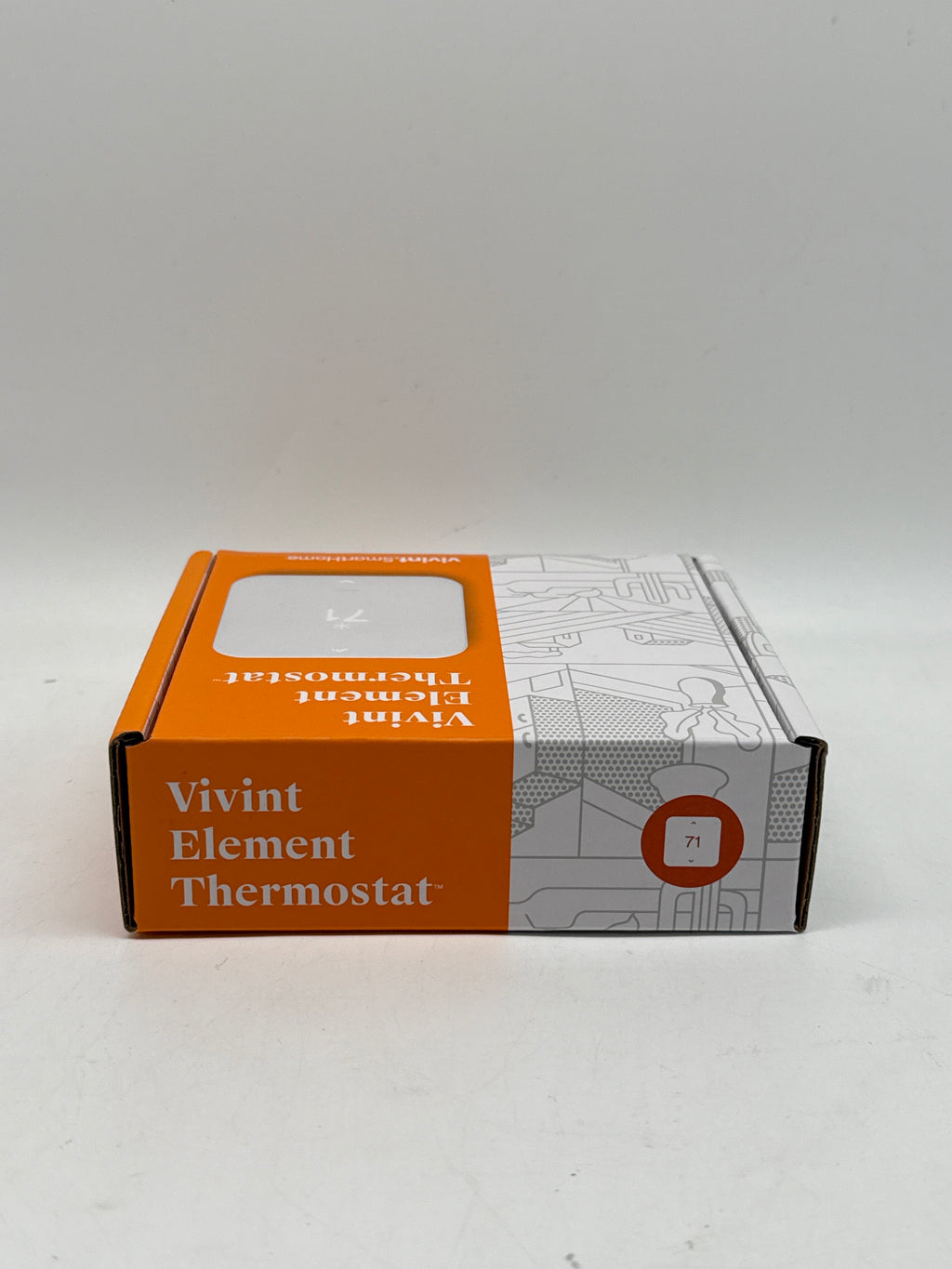 Vivint Smart Thermostat VS-ELEM02-001 White - New