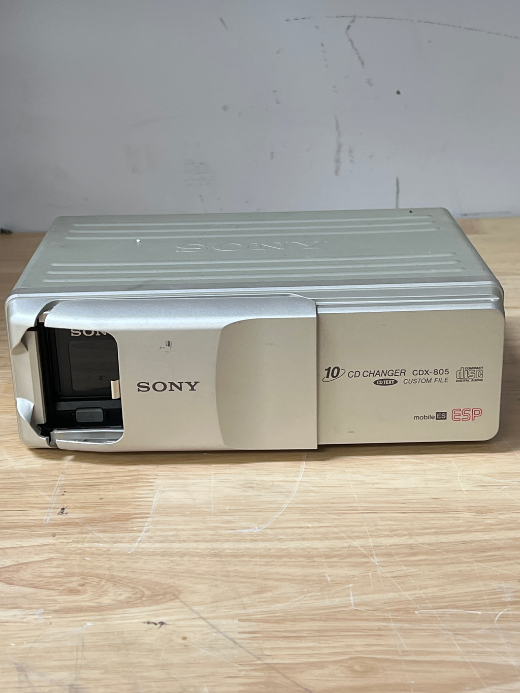 Sony CDX-805 10 Disc Car CD Changer System Vintage - Used with Box