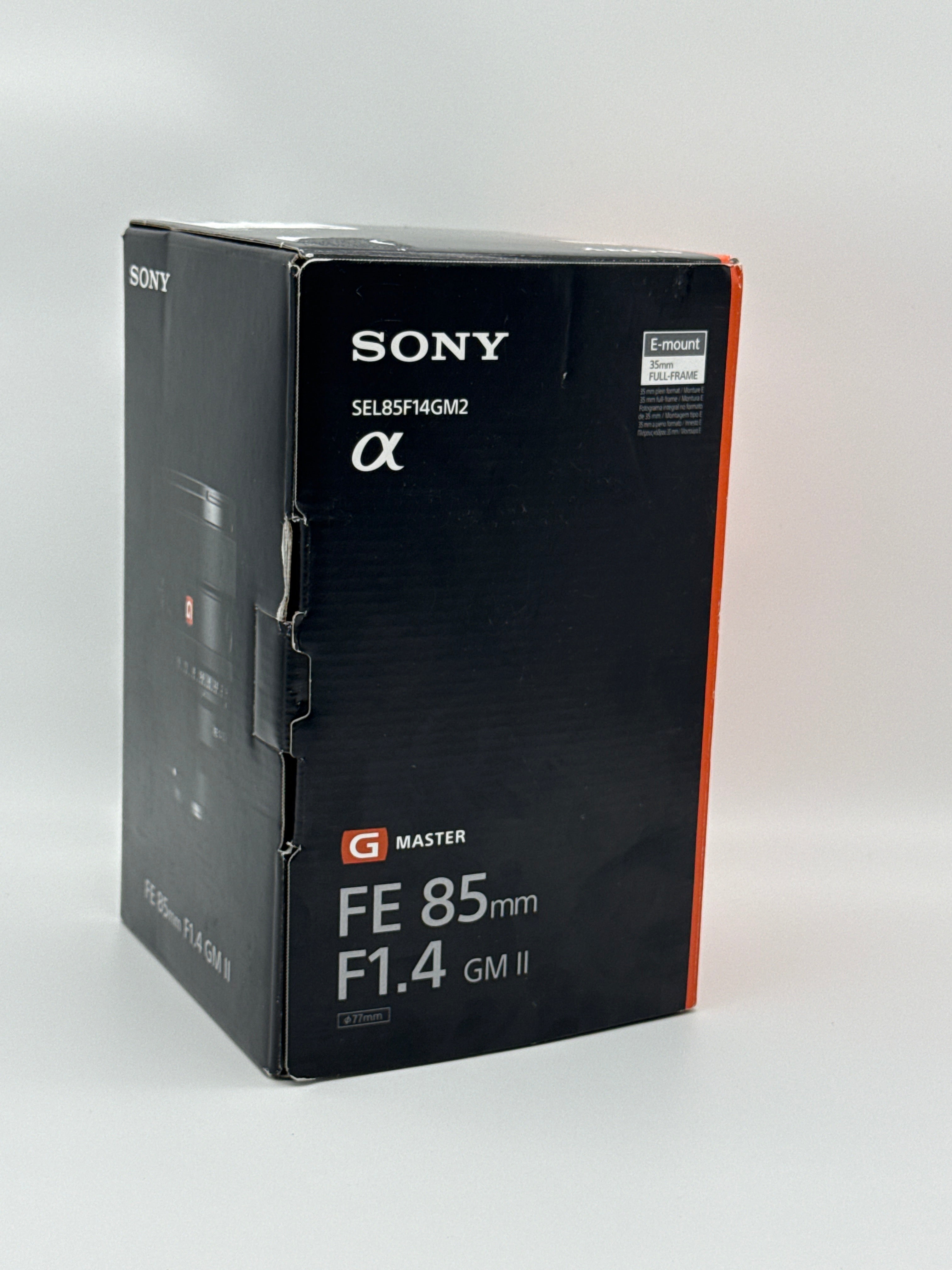 Sony FE 85mm f/1.4 GM II SEL85F14GM2 Portrait Prime Sony E Mount - New
