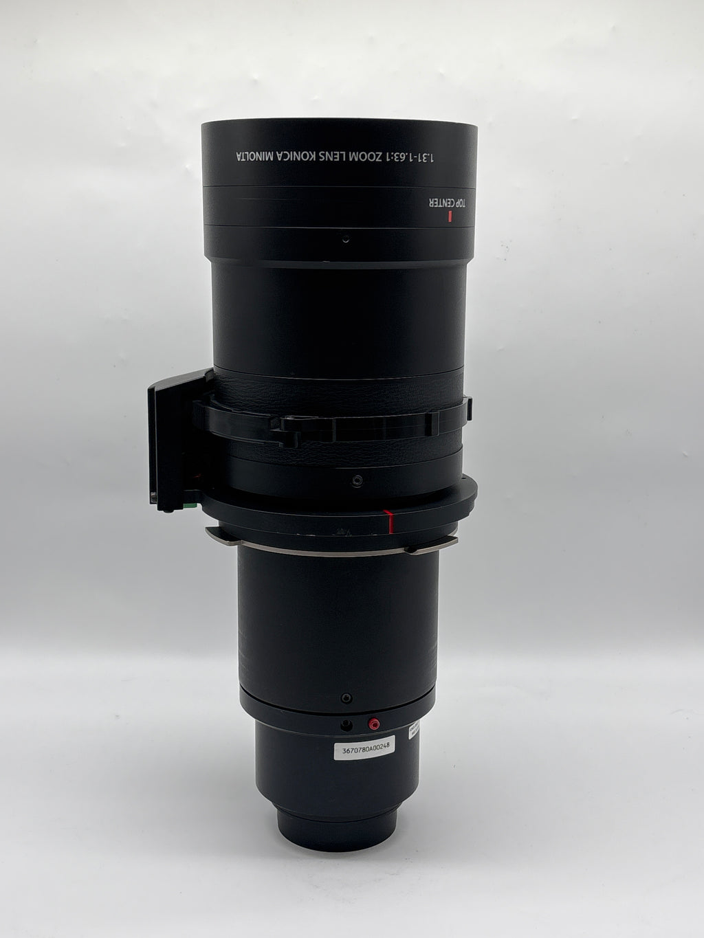 Konica Minolta 1.31-1.63 1 Standard Zoom Projection Lens Black - For Parts