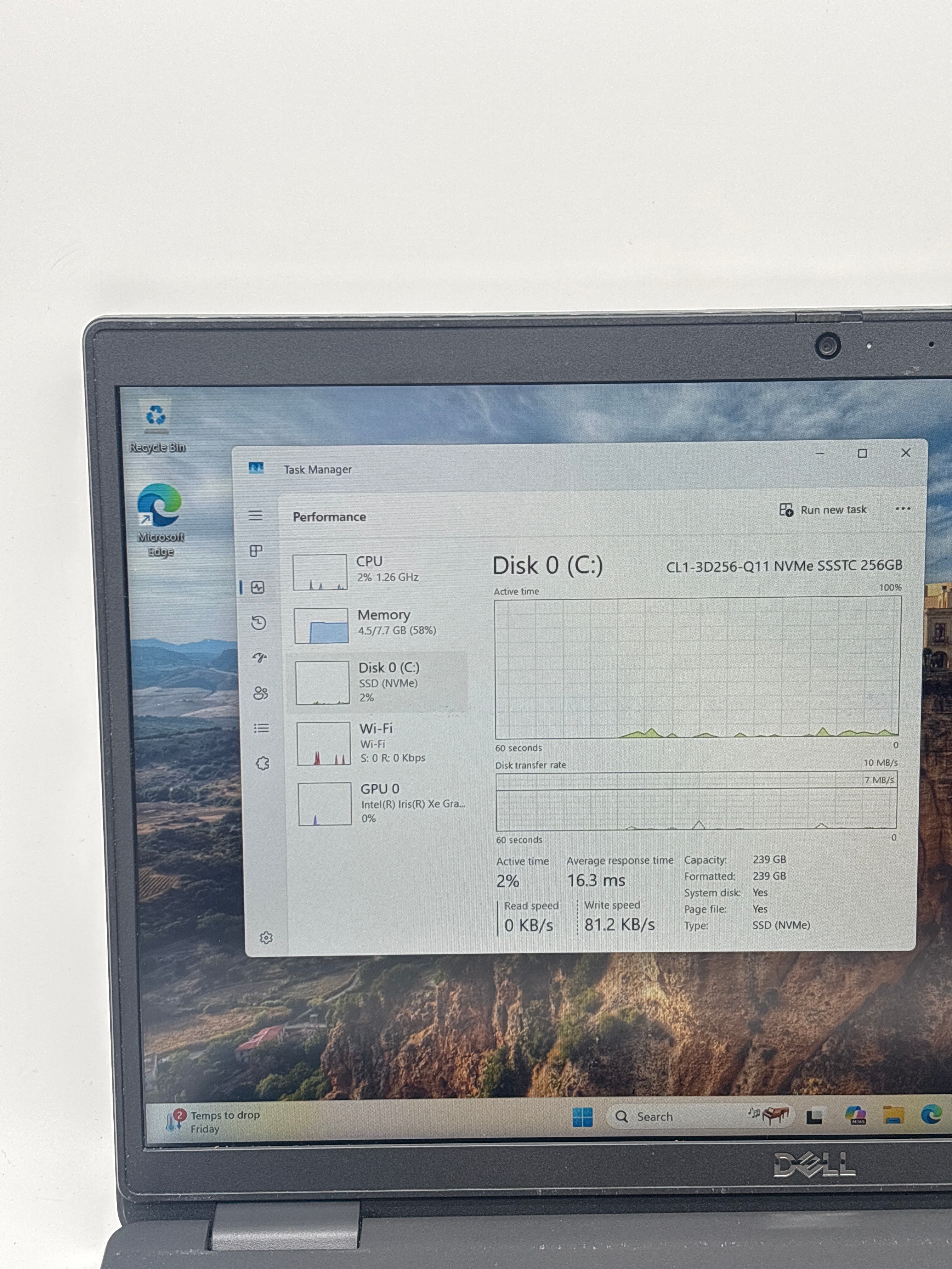 Dell Latitude 3520 i5-1135G7 8GB RAM 256GB SSD