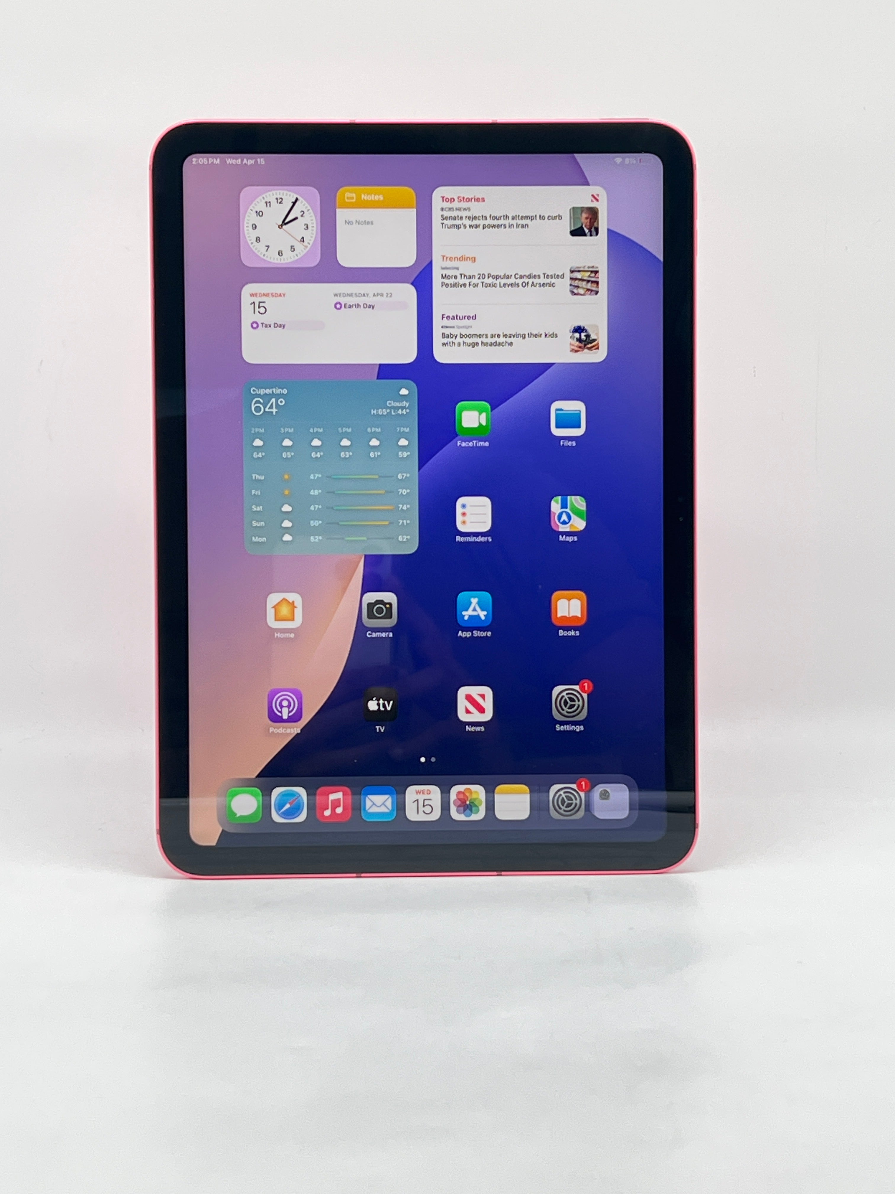 Apple iPad A16 128GB Unlocked Wi-Fi + Cellular Pink - Used