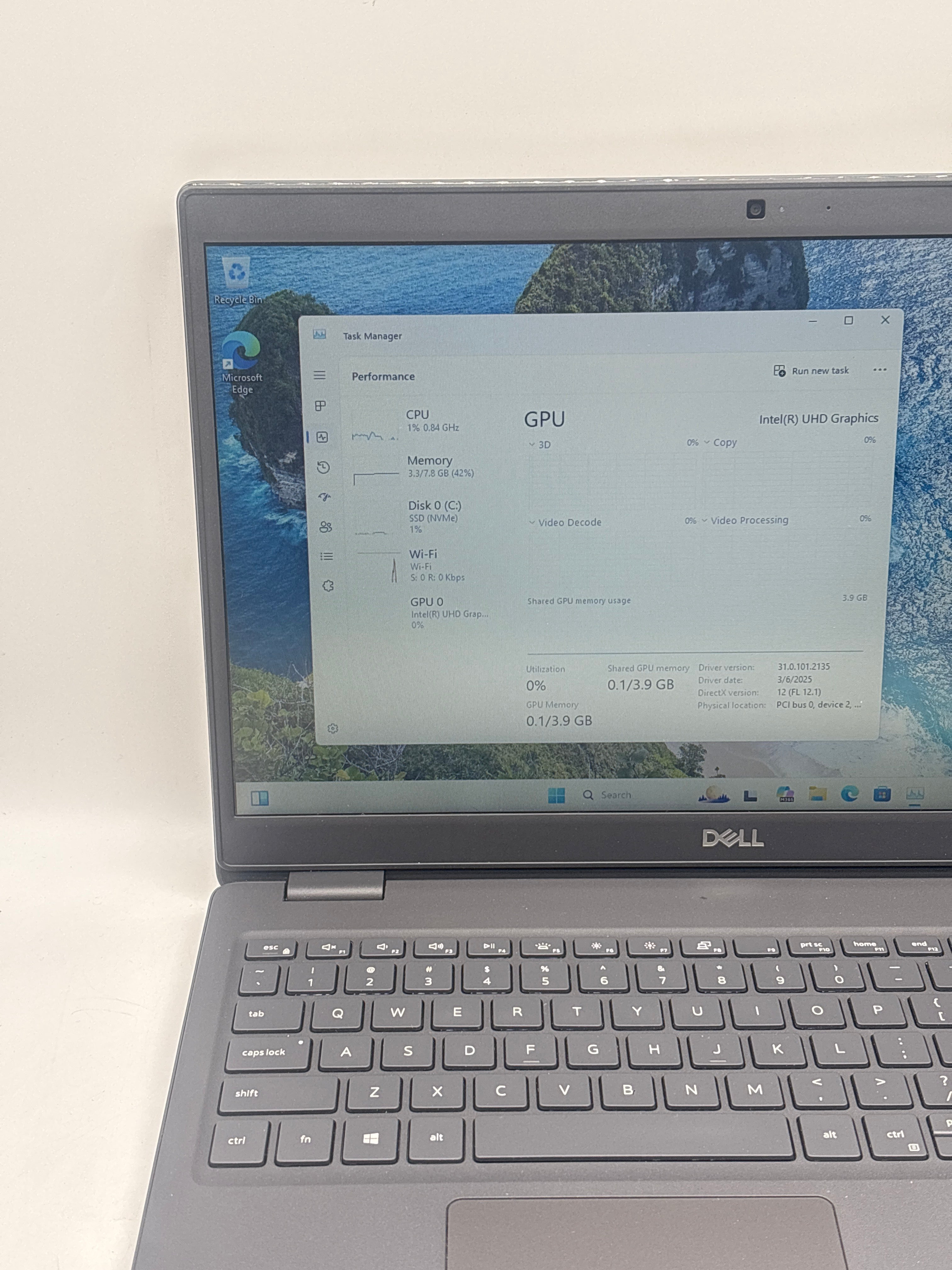 Dell Latitude 3510 15.6" i5-10210U 8GB RAM 512GB SSD - Remotely Managed