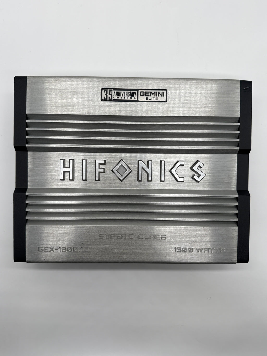 Hifonics GEX-1300.1D 1300W Mono Amplifier 35th Anniversary Edition Black Used