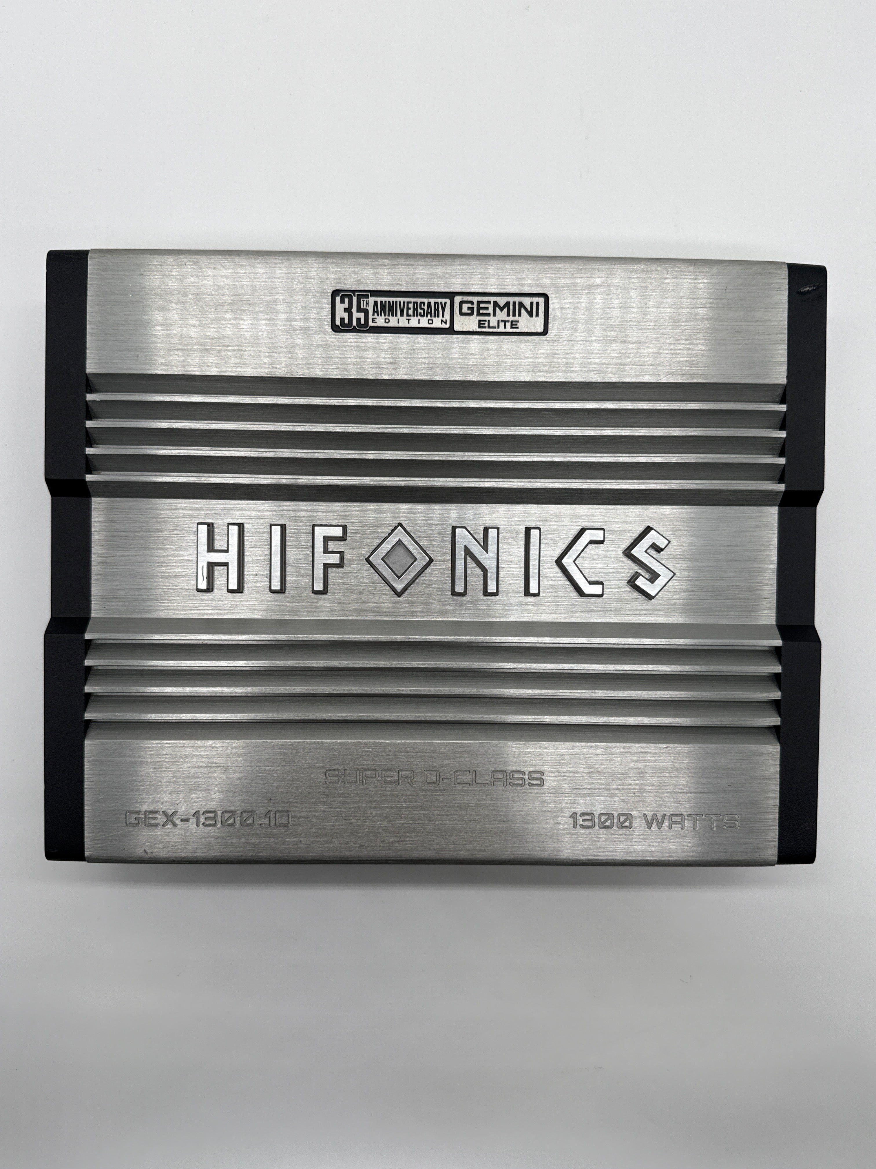 Hifonics GEX-1300.1D 1300W Mono Amplifier 35th Anniversary Edition Black Used