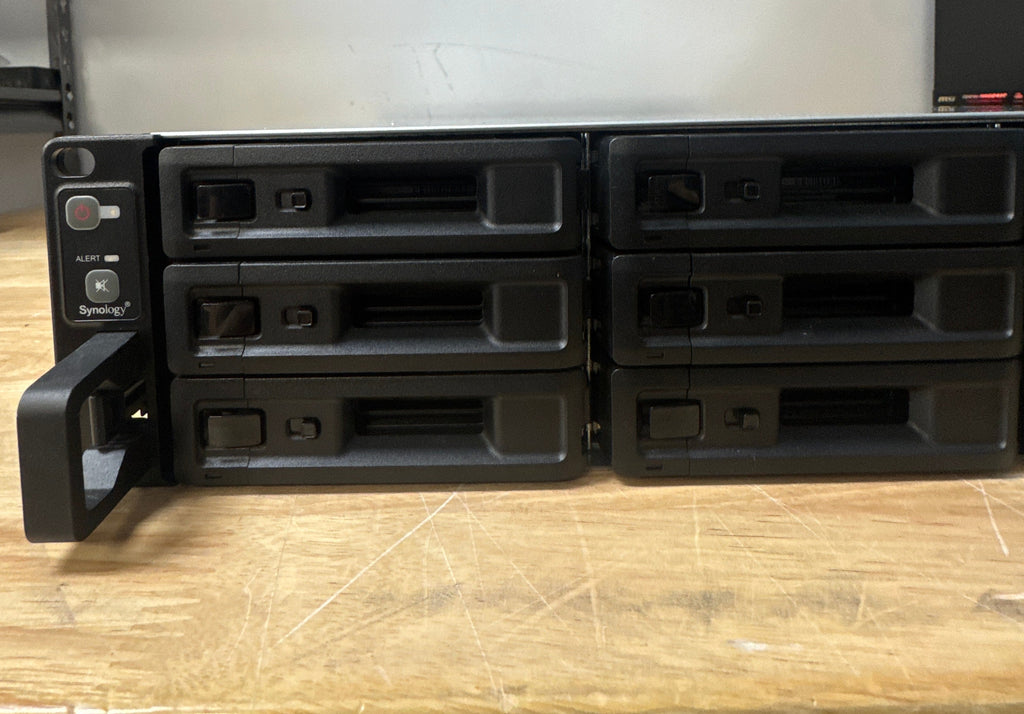Synology RX1217RP Expansion Unit with 12 x 8TB Seagate IronWolf Pro Drives