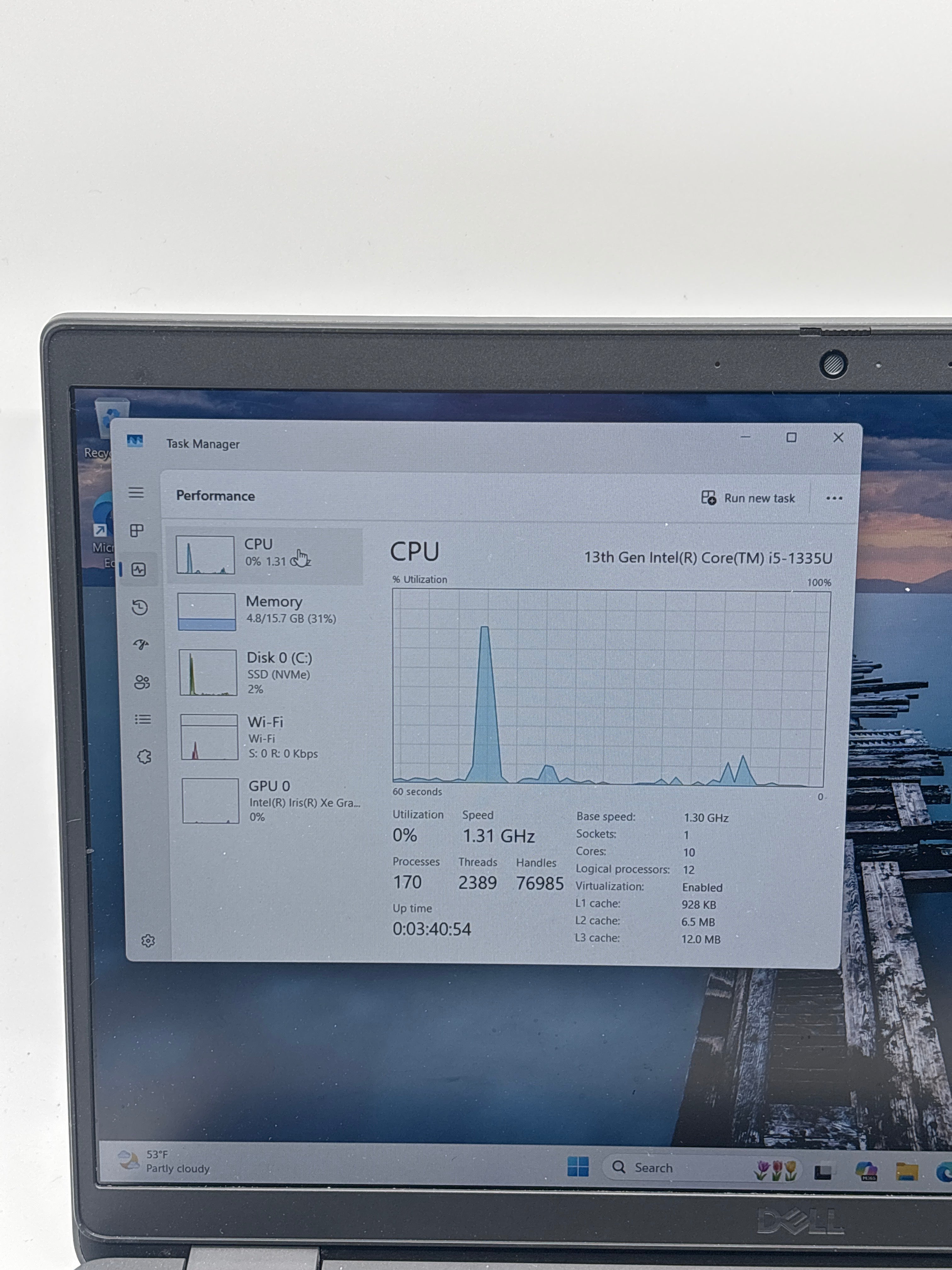 Dell Latitude 3540 i5-1335U 16GB RAM 512GB SSD Black