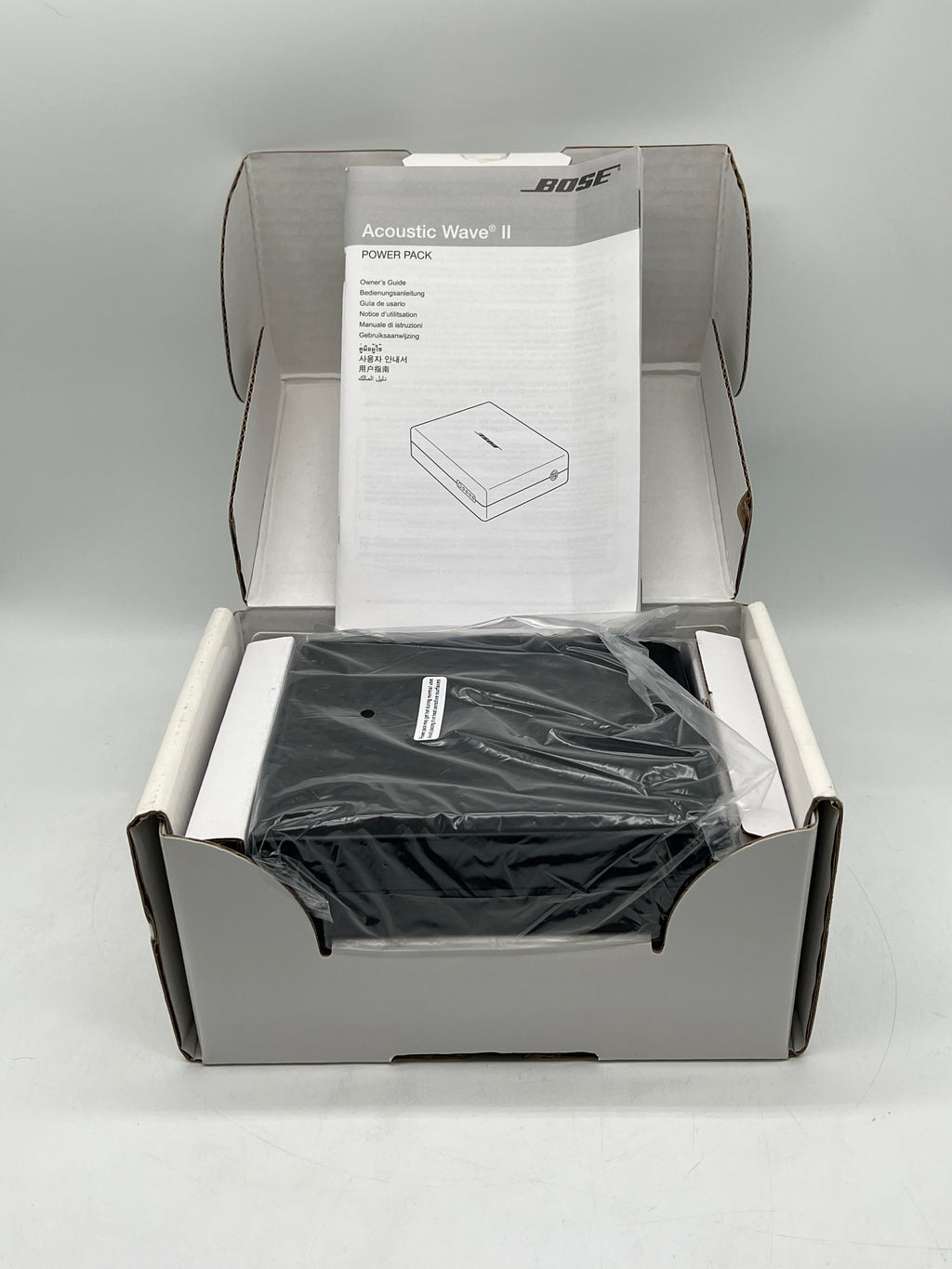 Bose Acoustic Wave II Power Pack & Battery Model 042202 - Open Box