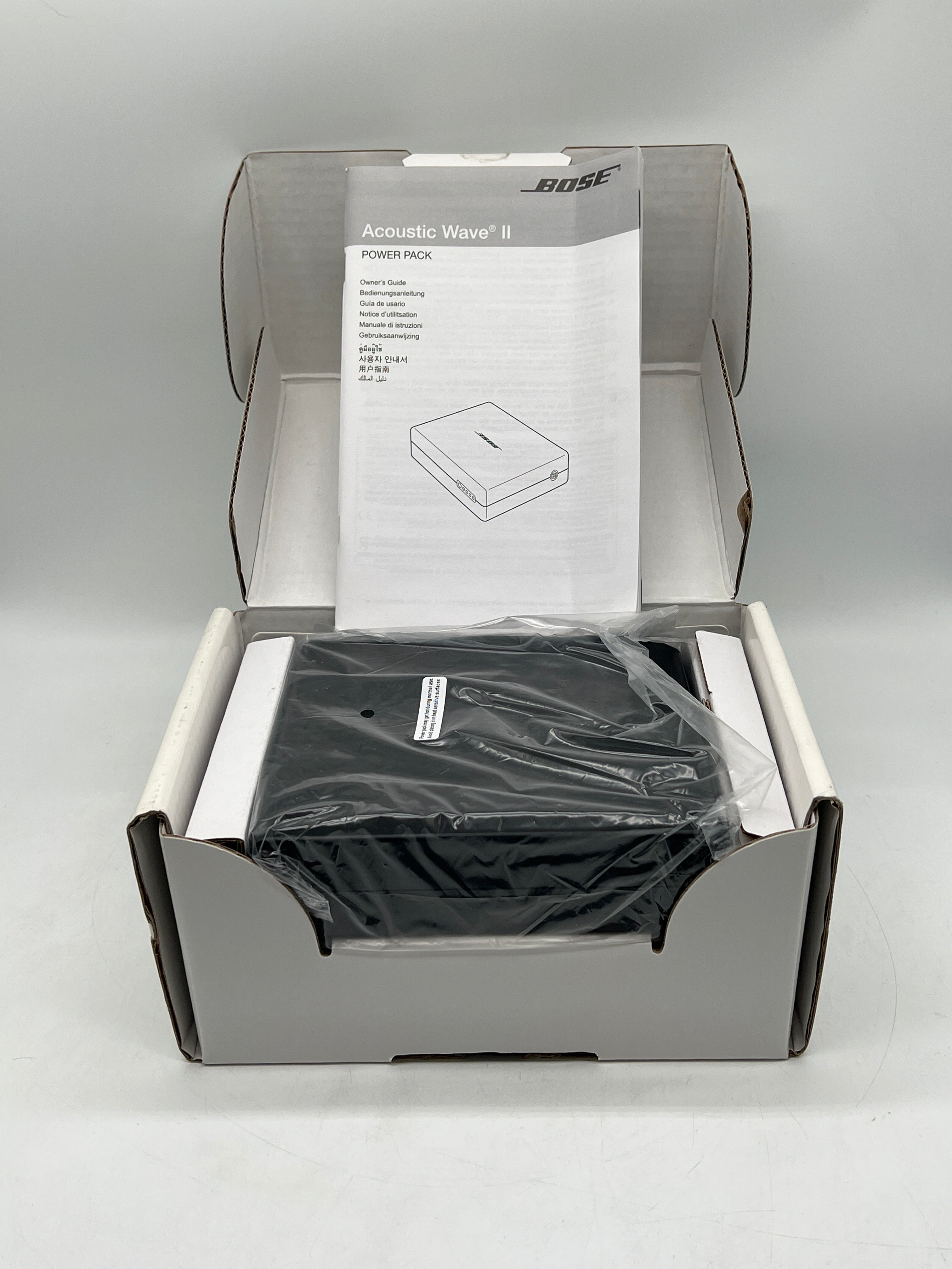 Bose Acoustic Wave II Power Pack & Battery Model 042202 - Open Box